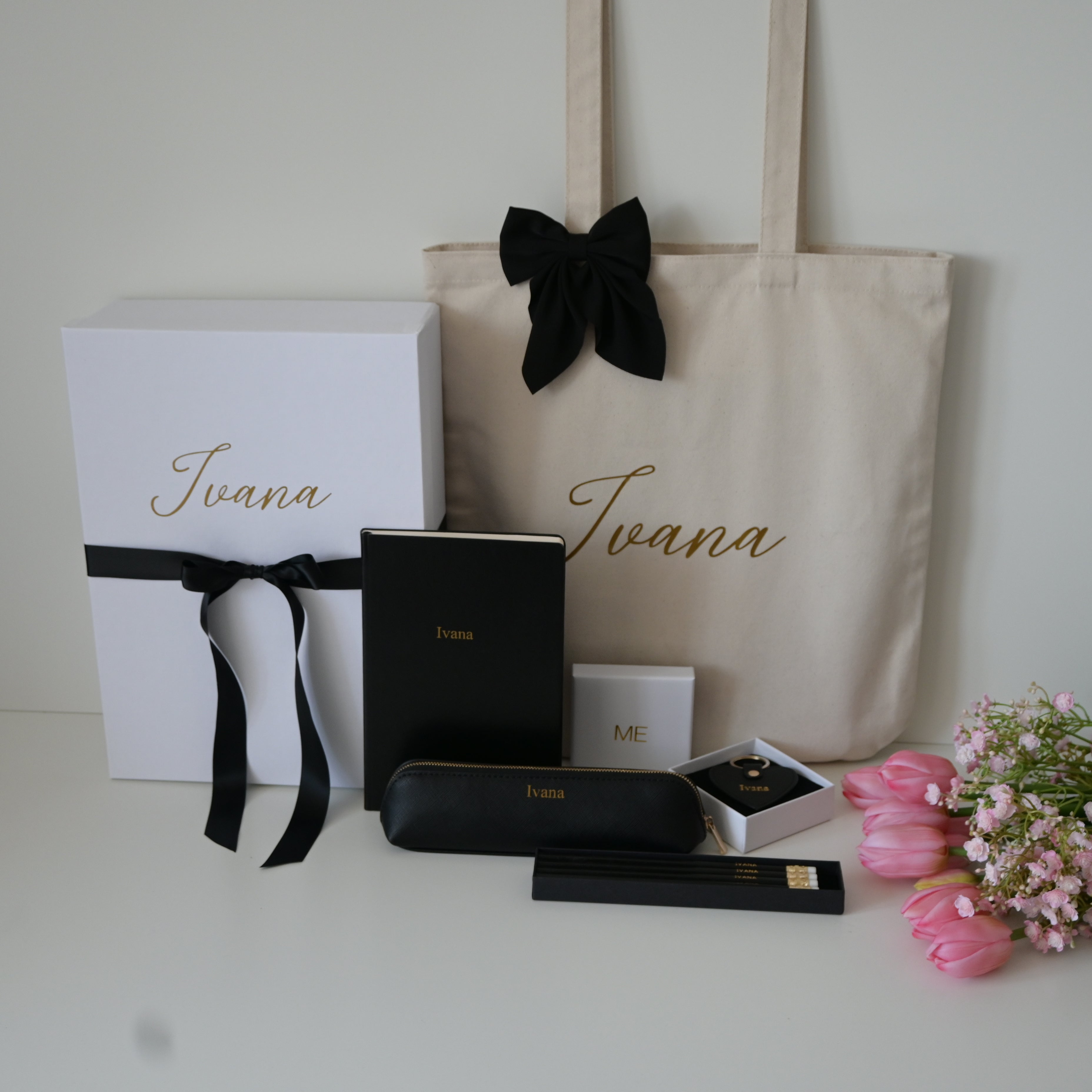 Deluxe Gratitude Gift Set for Teacher | Black