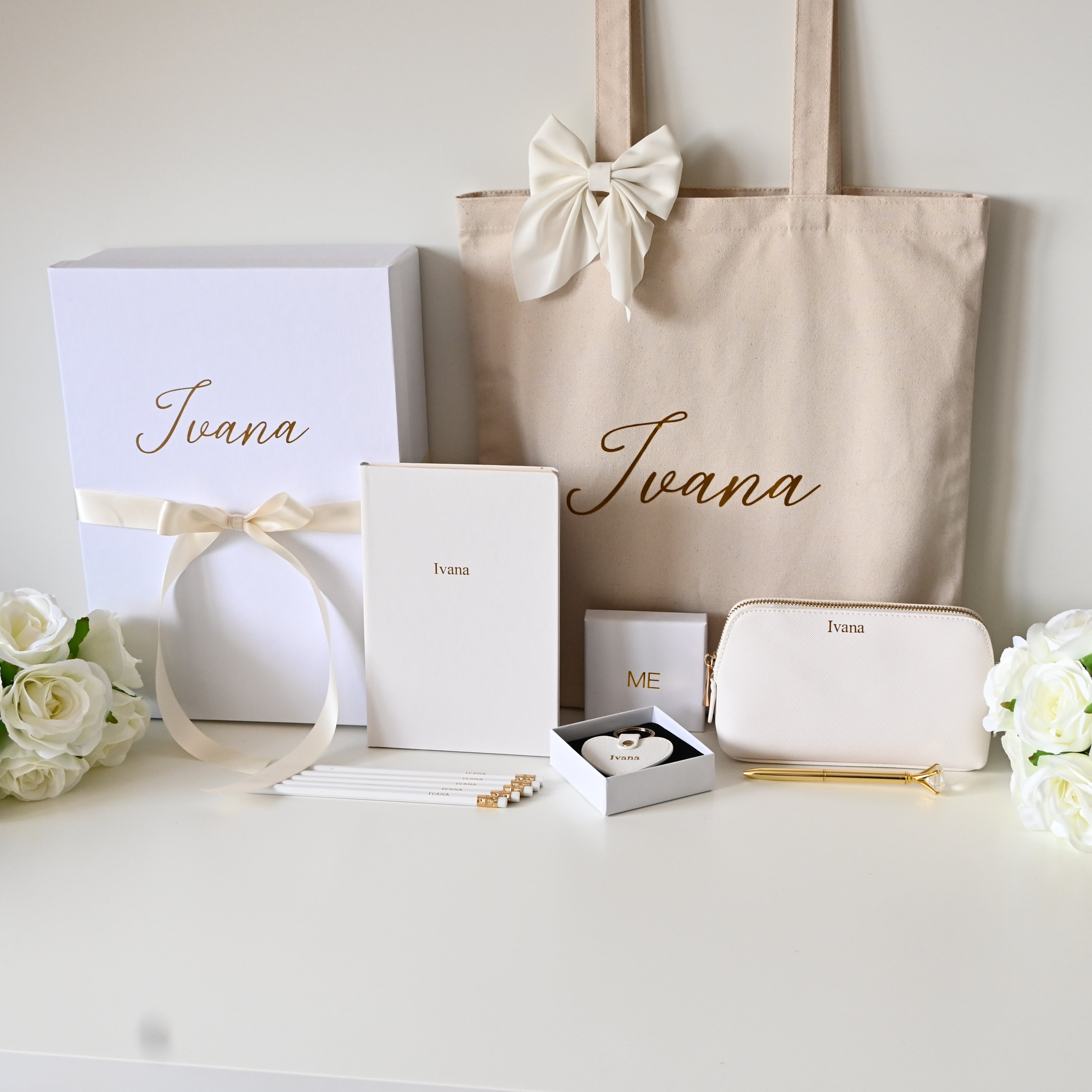 Deluxe Gratitude Gift Set for Teacher | White