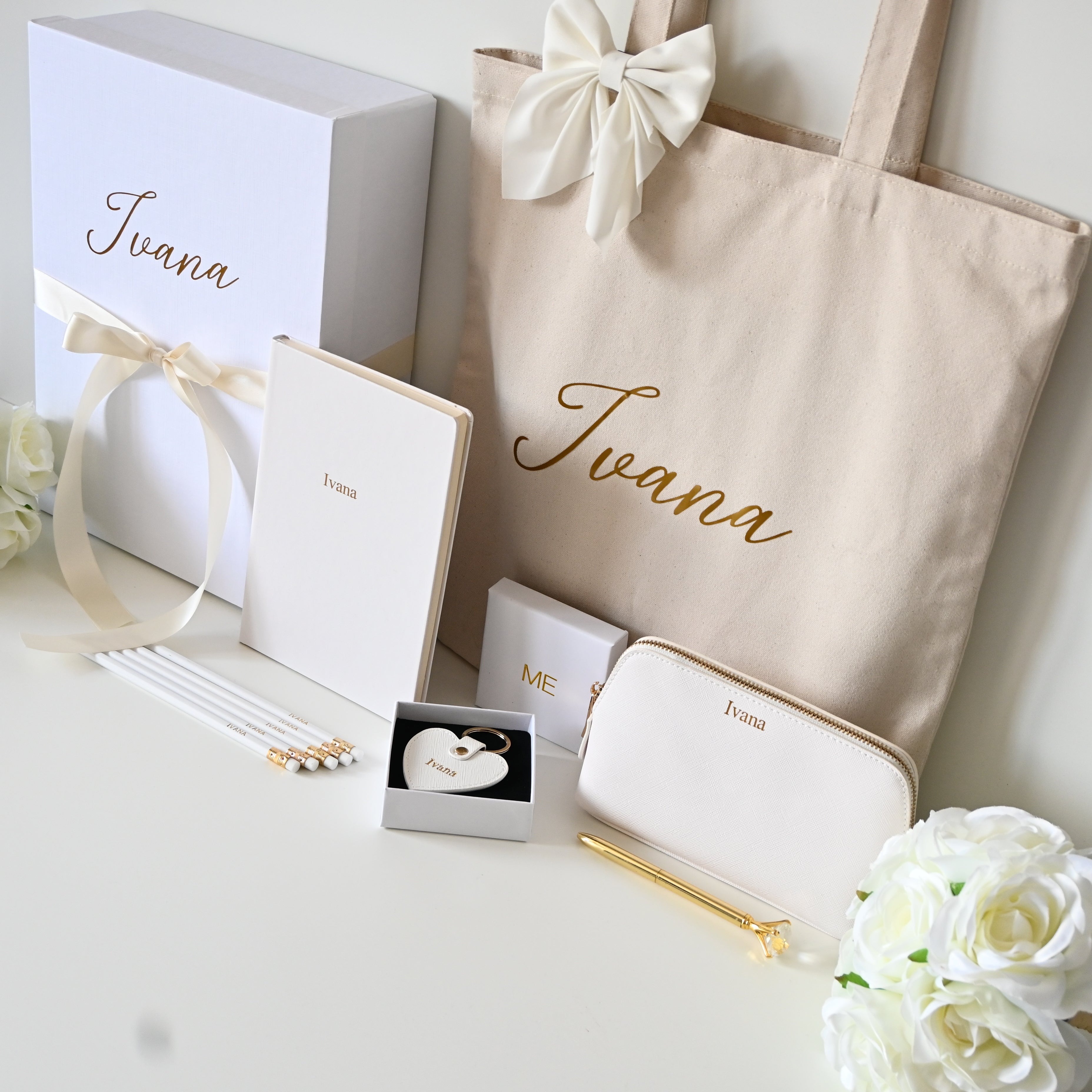 Deluxe Gratitude Gift Set for Teacher | White
