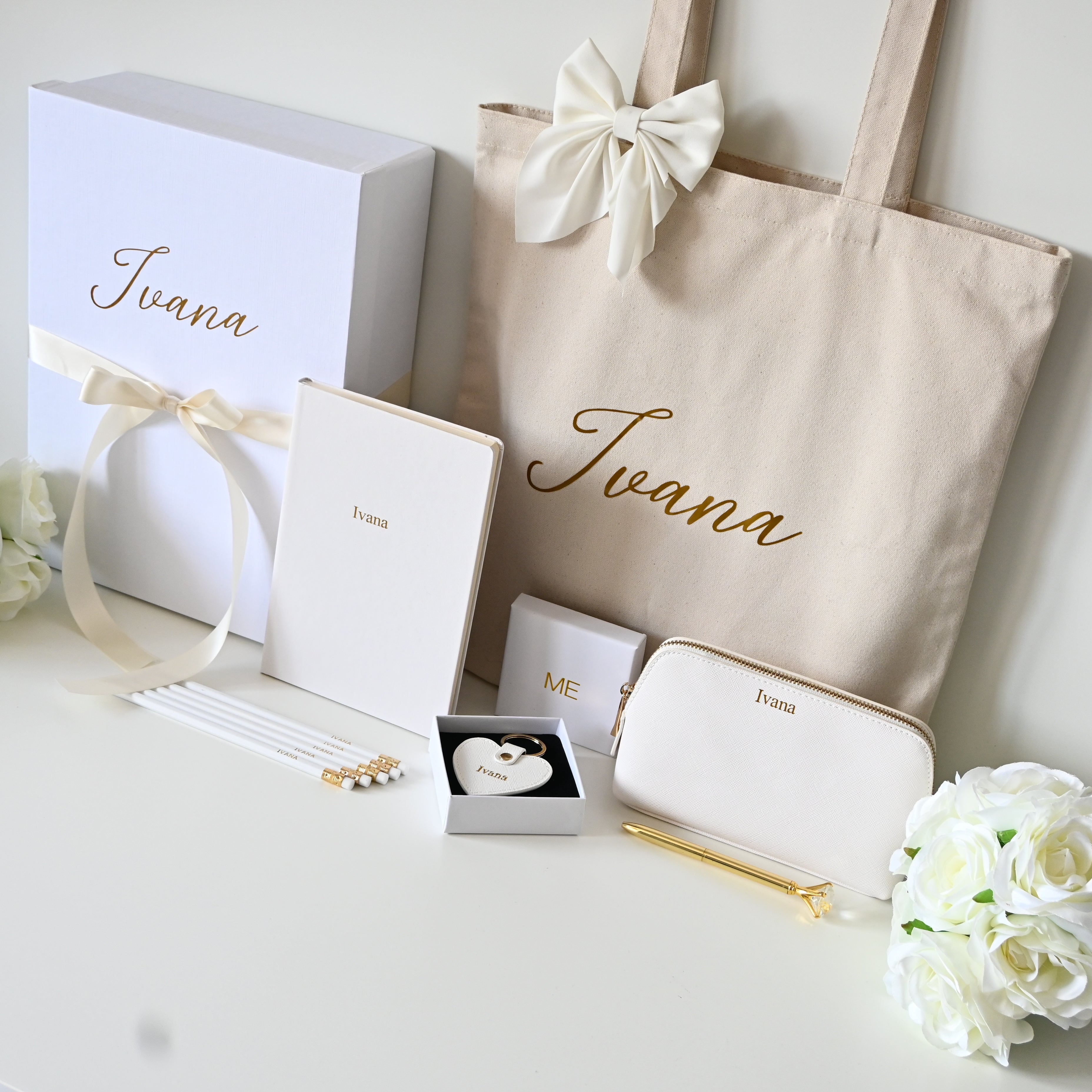 Deluxe Gratitude Gift Set for Teacher | White
