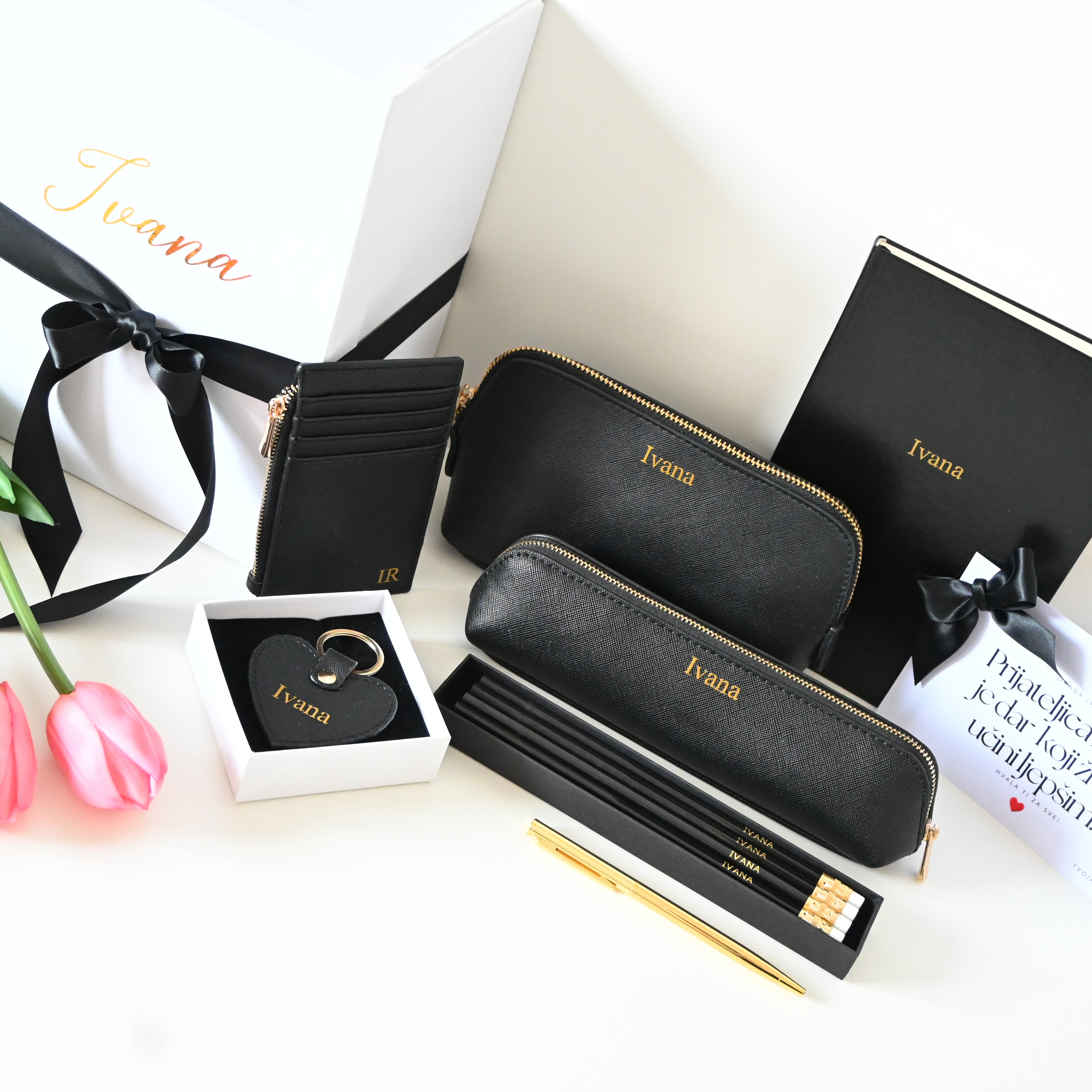 DELUXE Gift Set from heart | Black