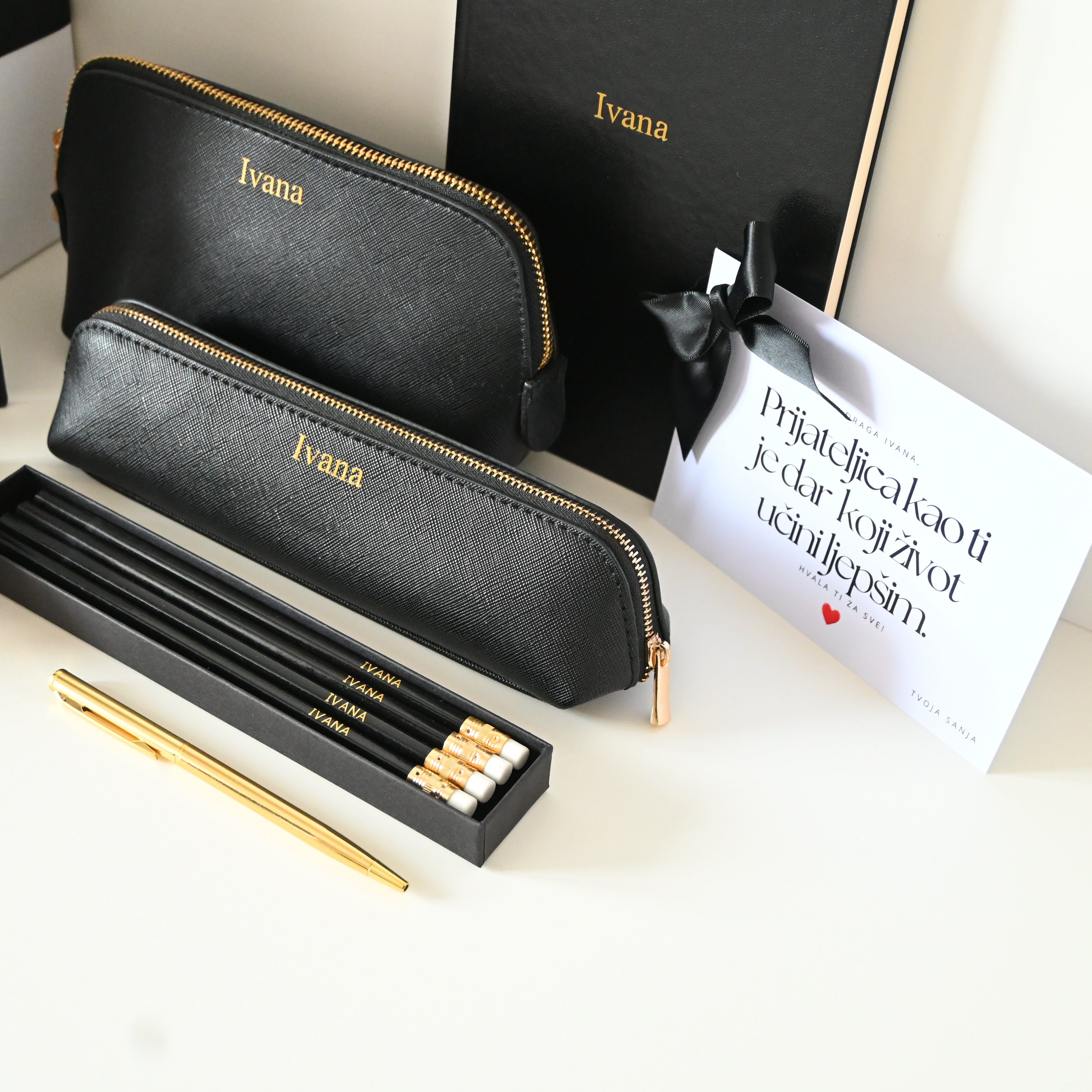 DELUXE Gift Set from heart | Black