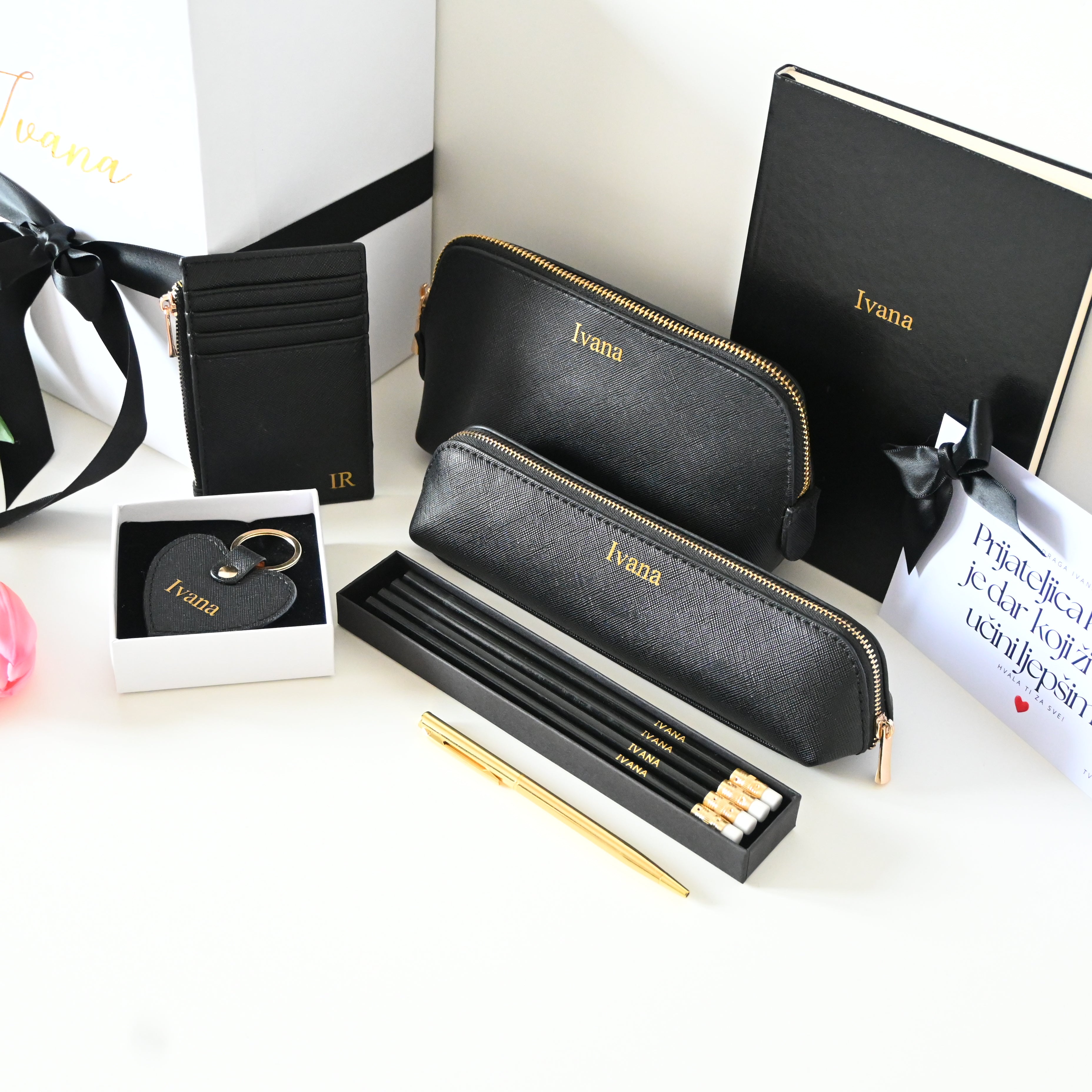 DELUXE Gift Set from heart | Black