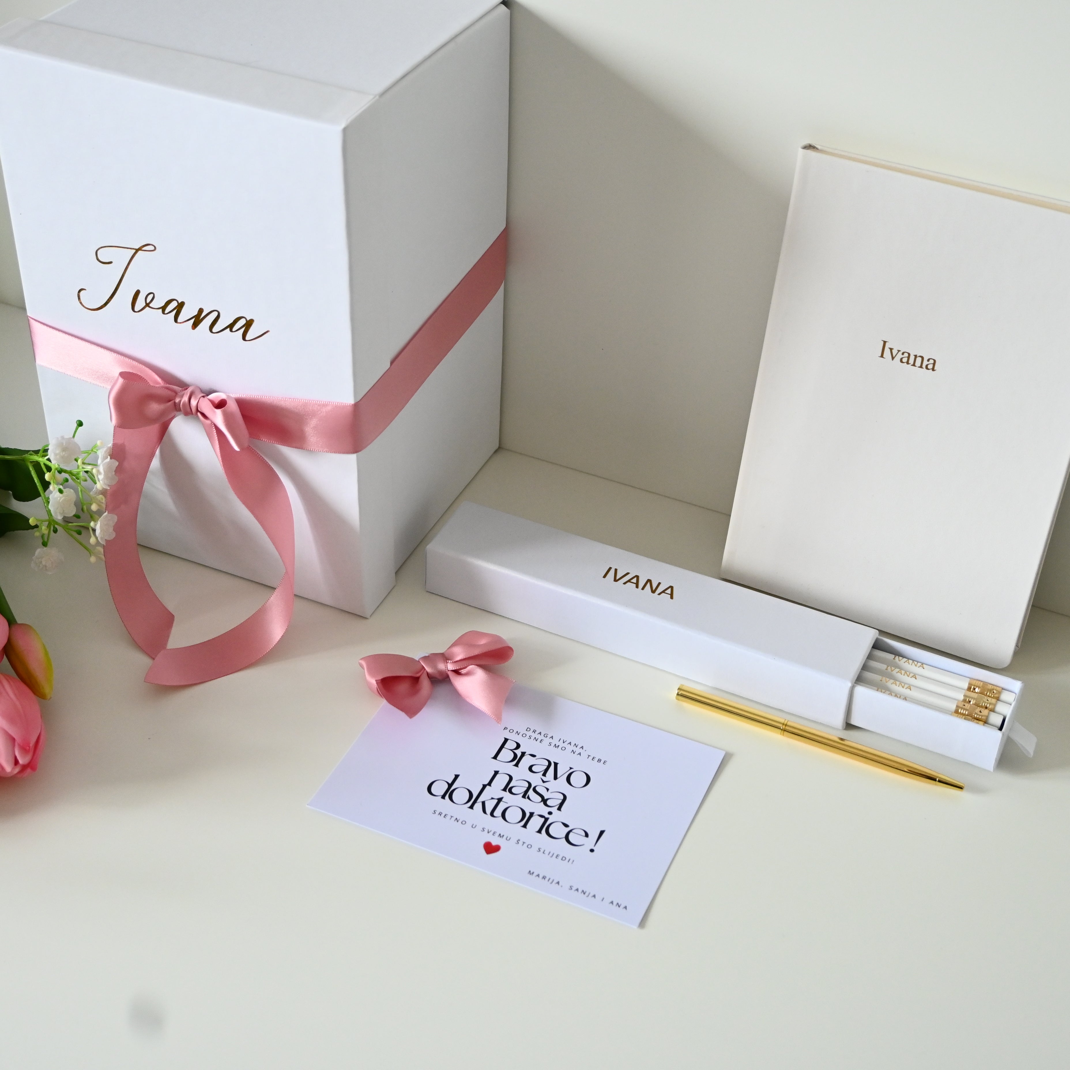 Classic PLAN Gift Set from heart | White