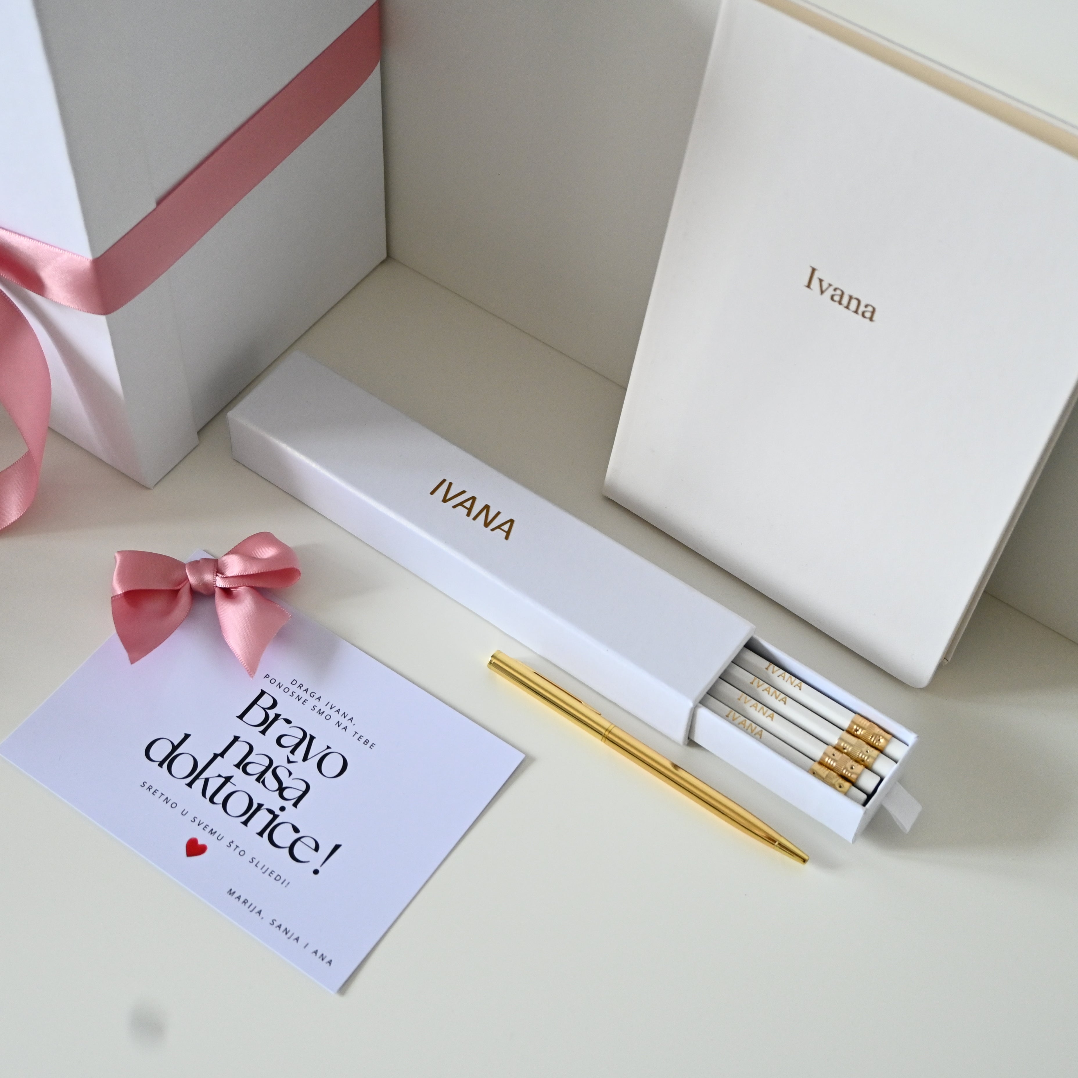 Classic PLAN Gift Set from heart | White