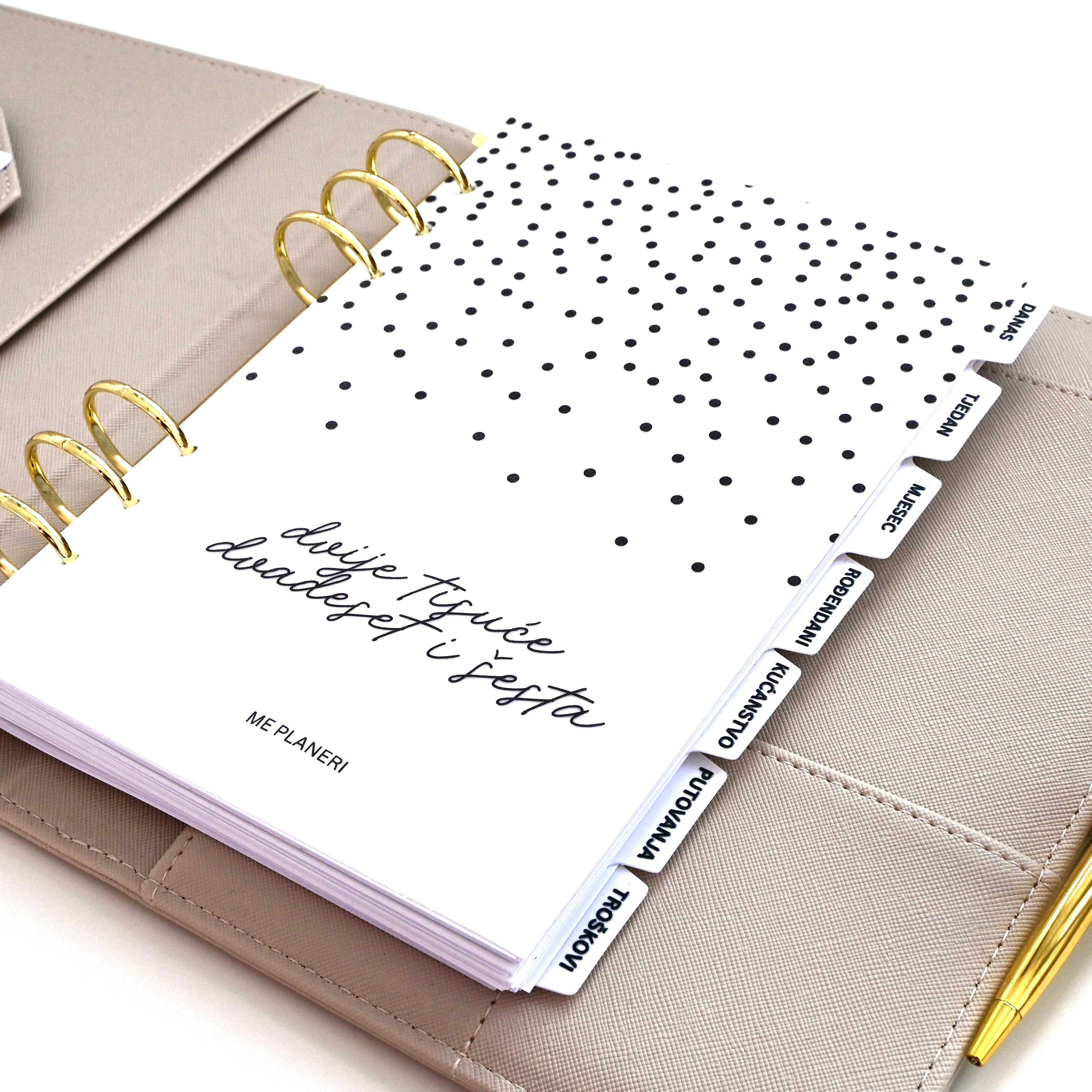 Side Divider Tabs – Set of 7 | Transparent