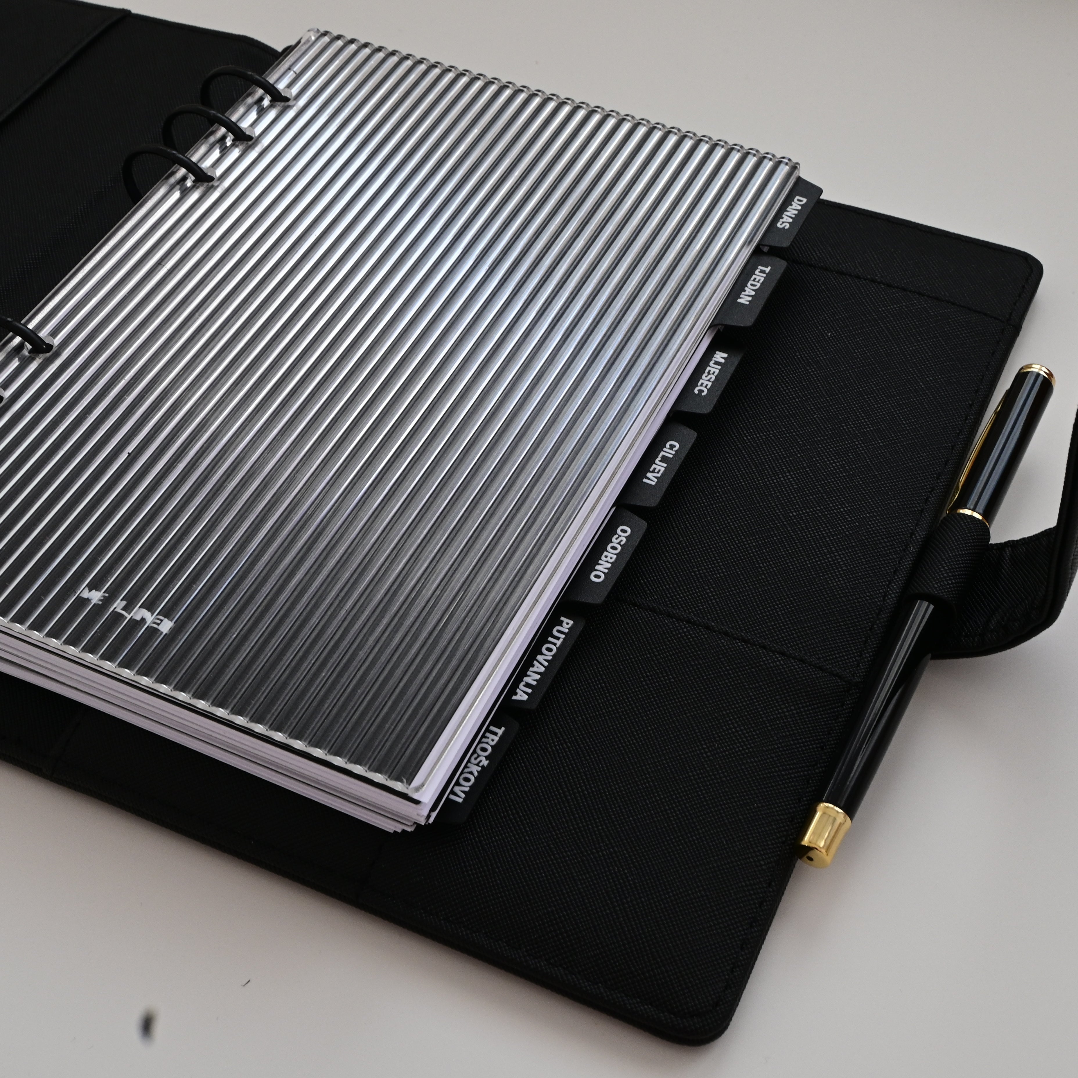 Side Divider Tabs – Set of 7 | Black