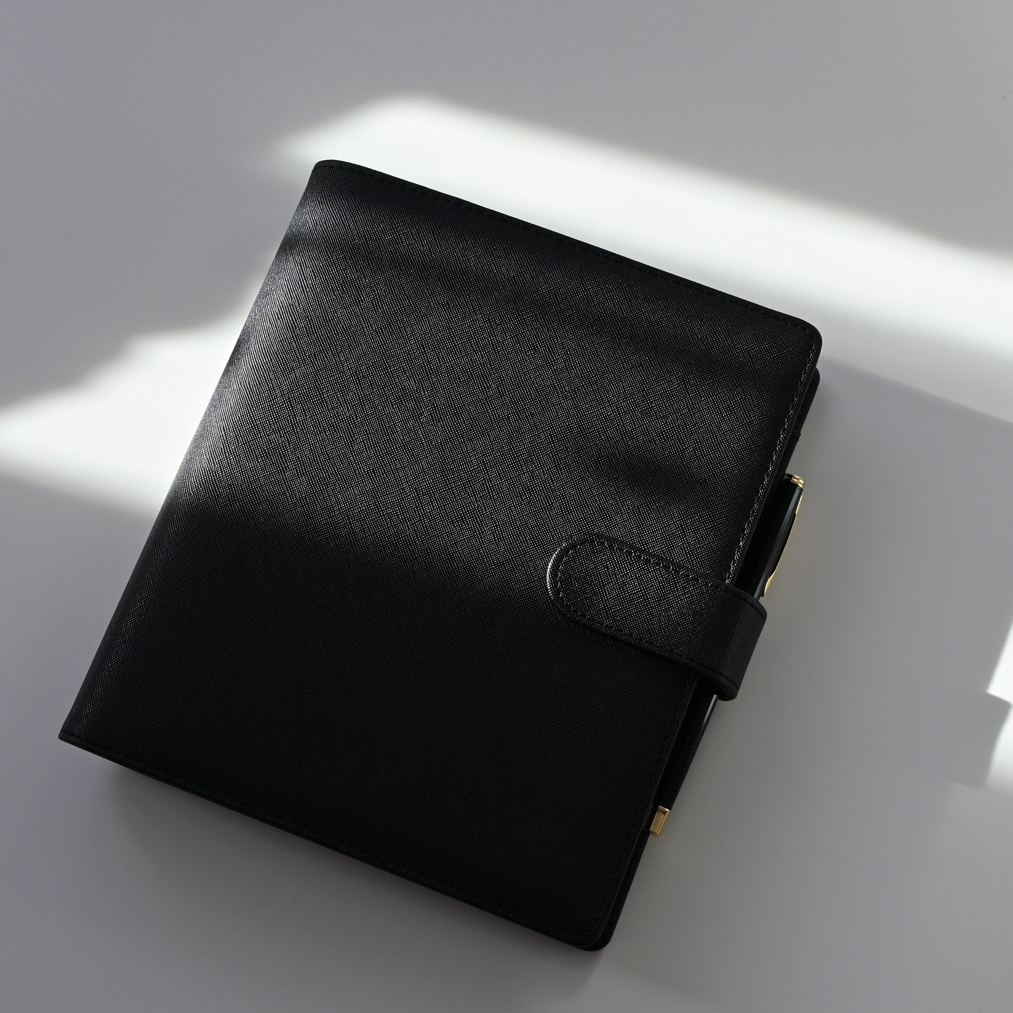 SAFIA Organizer | Black with black ring