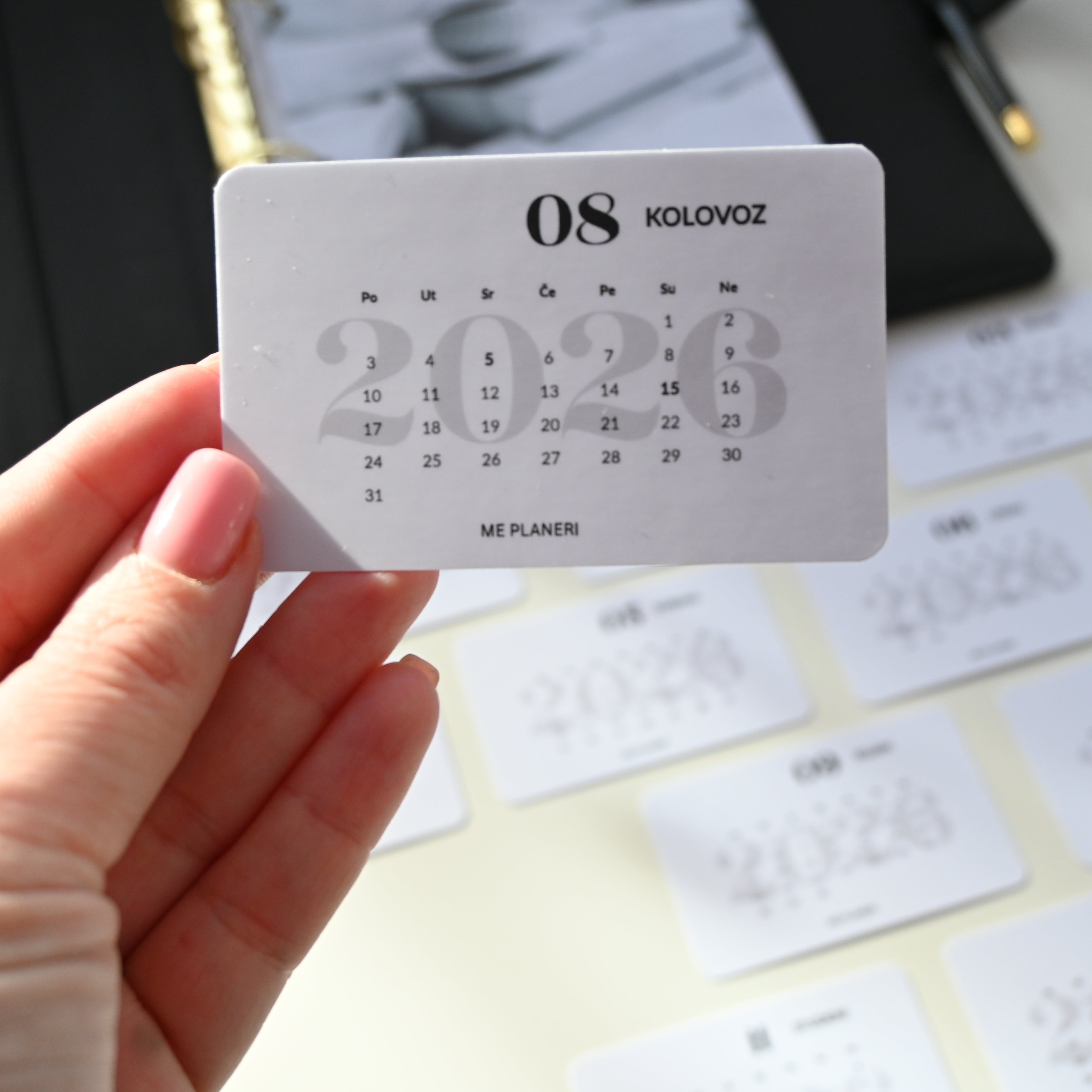 Calendar Cards – Set of 12