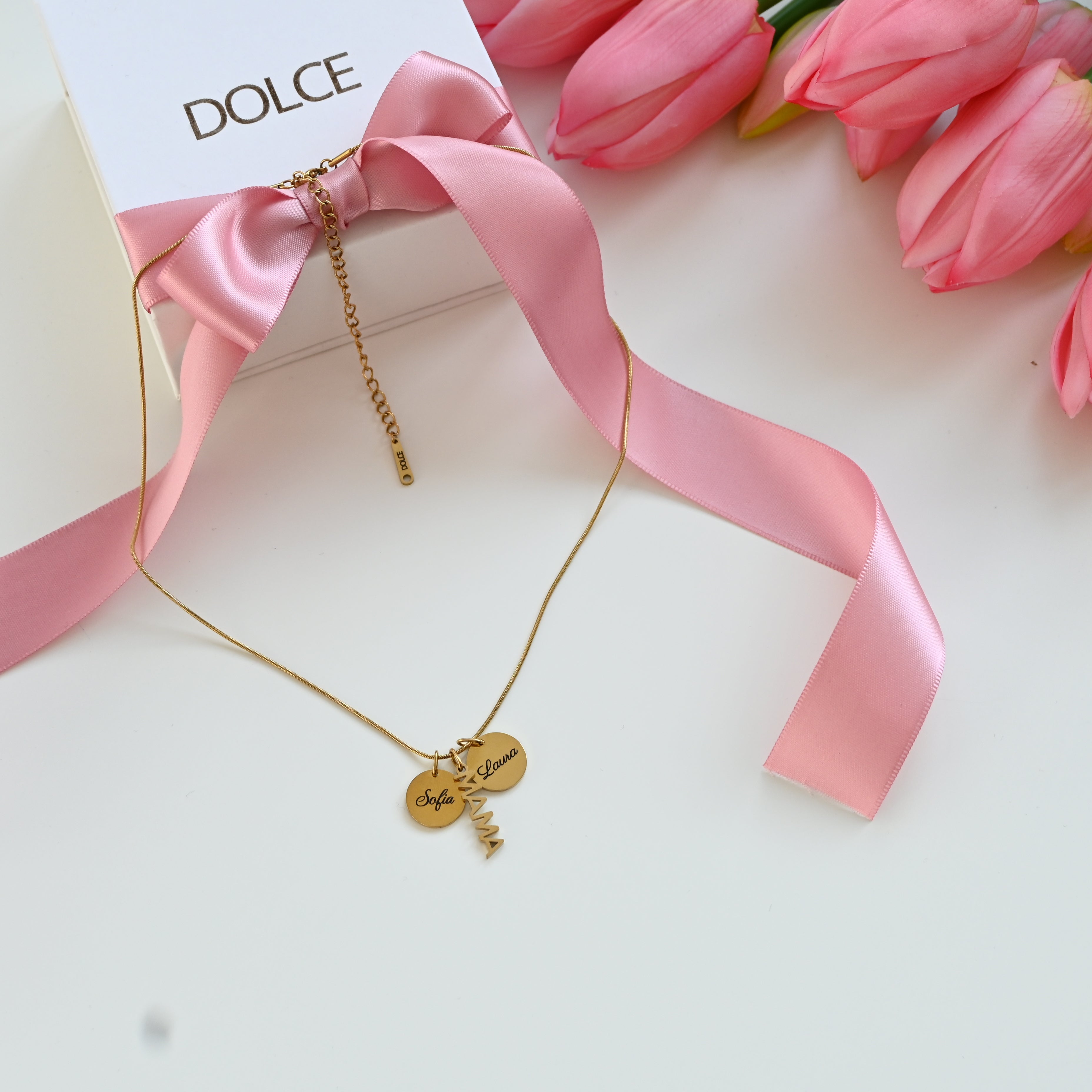 Dolce ME — SIGNA Name TWO pendants + MAMA