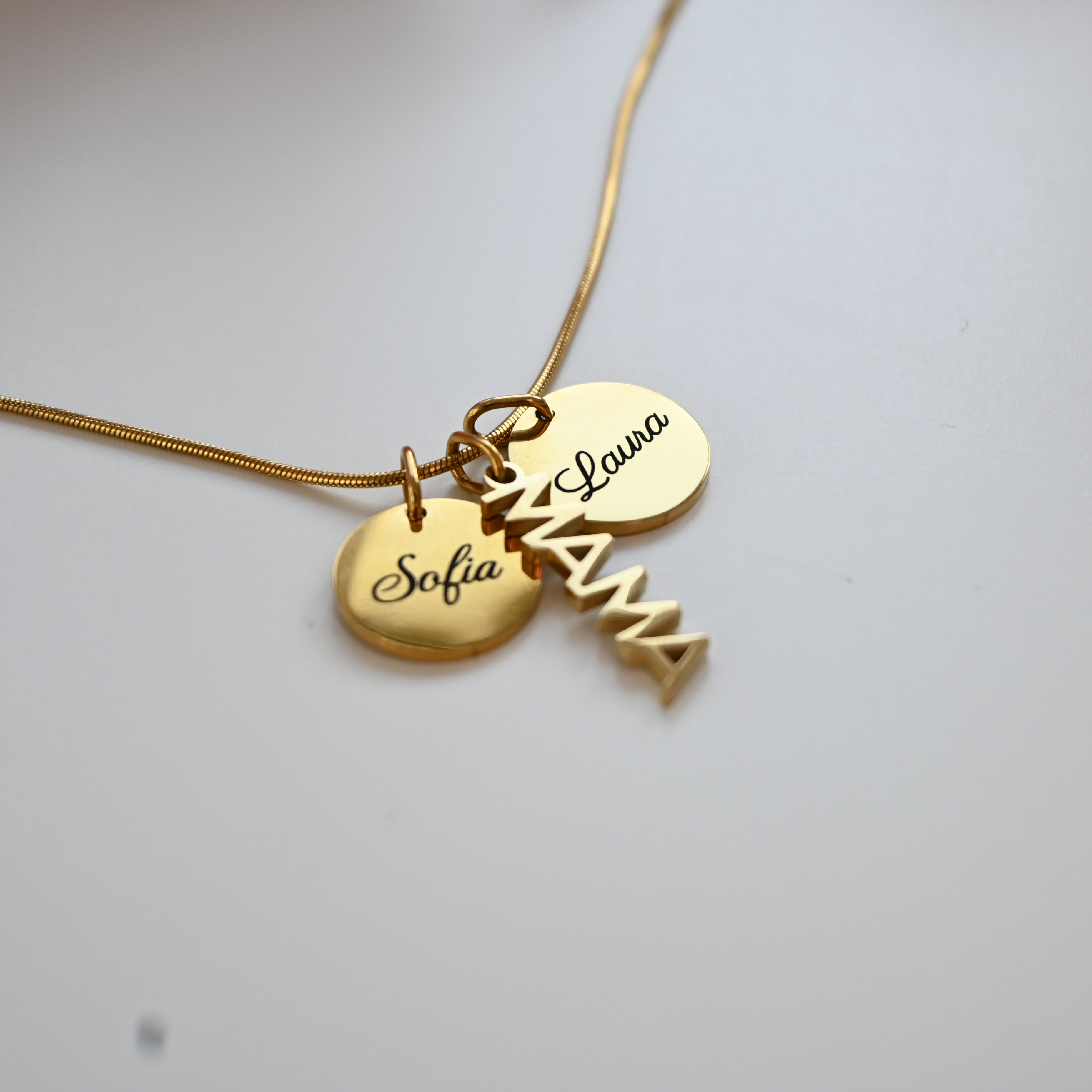 Dolce ME — SIGNA Name TWO pendants + MAMA