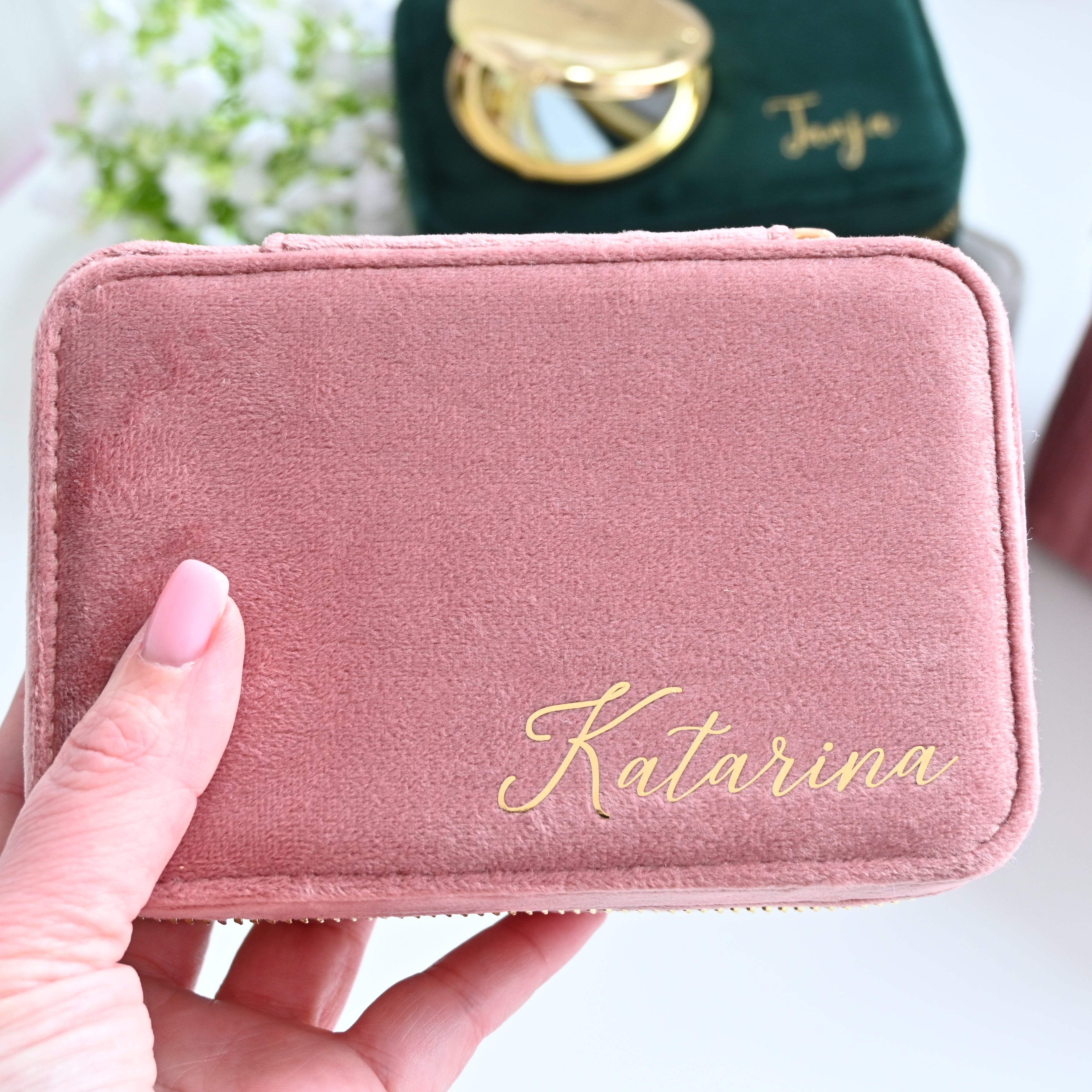 Dolce ME — Velvet Jewelry Box ROSE