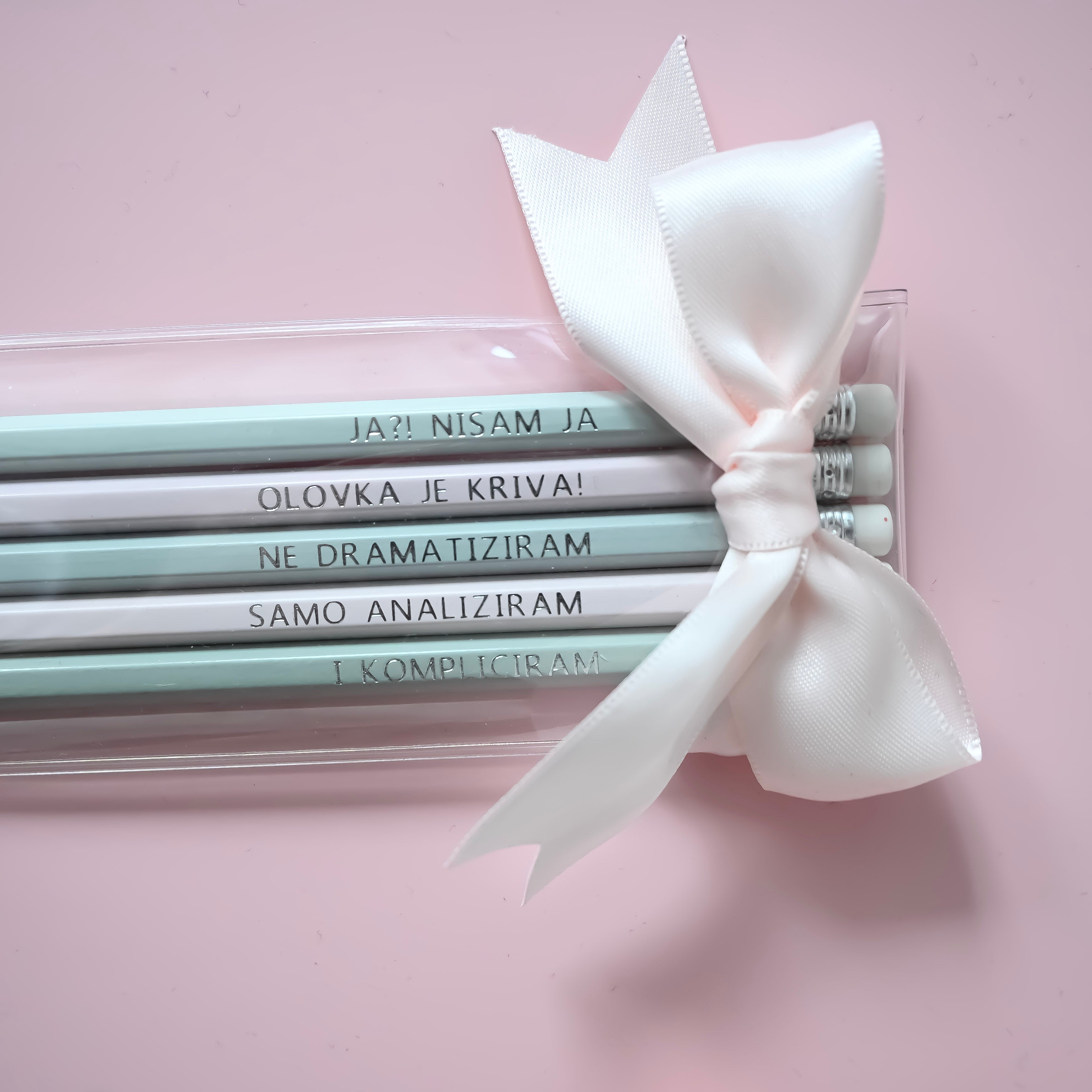"KOMPLICIRANE OLOVKE" pencil set | Pastel