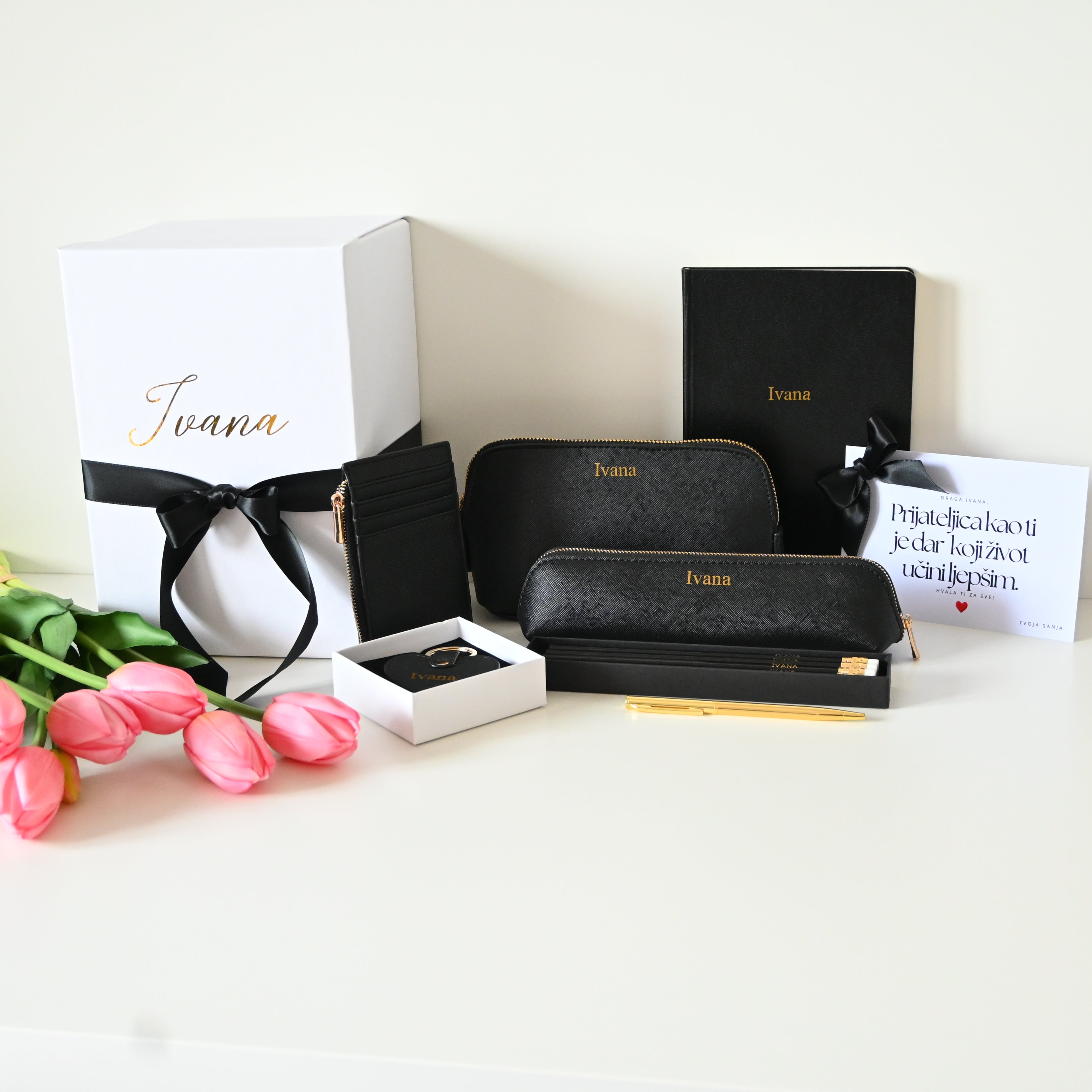 DELUXE Gift Set from heart | Black