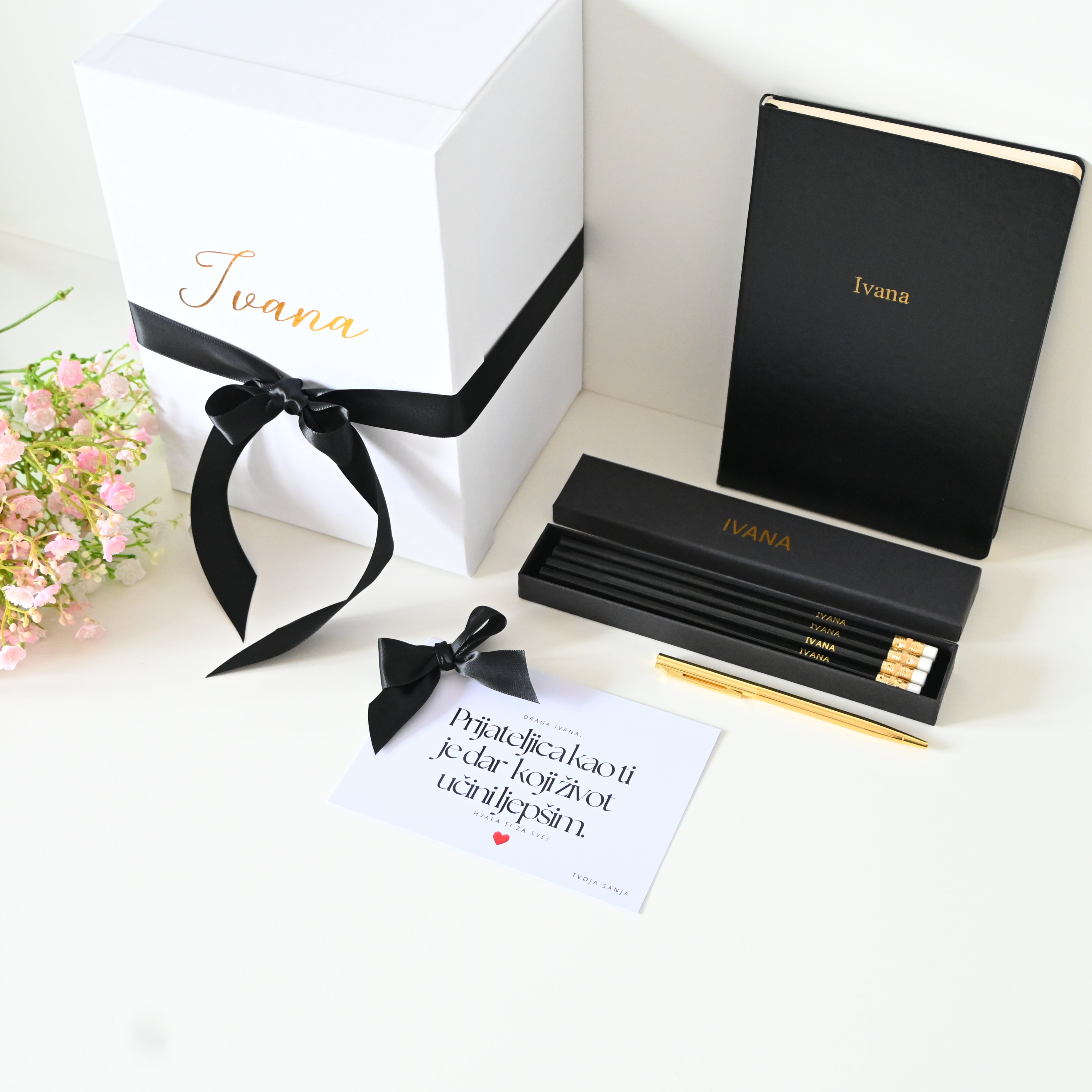 Classic PLAN Gift Set from heart | Black