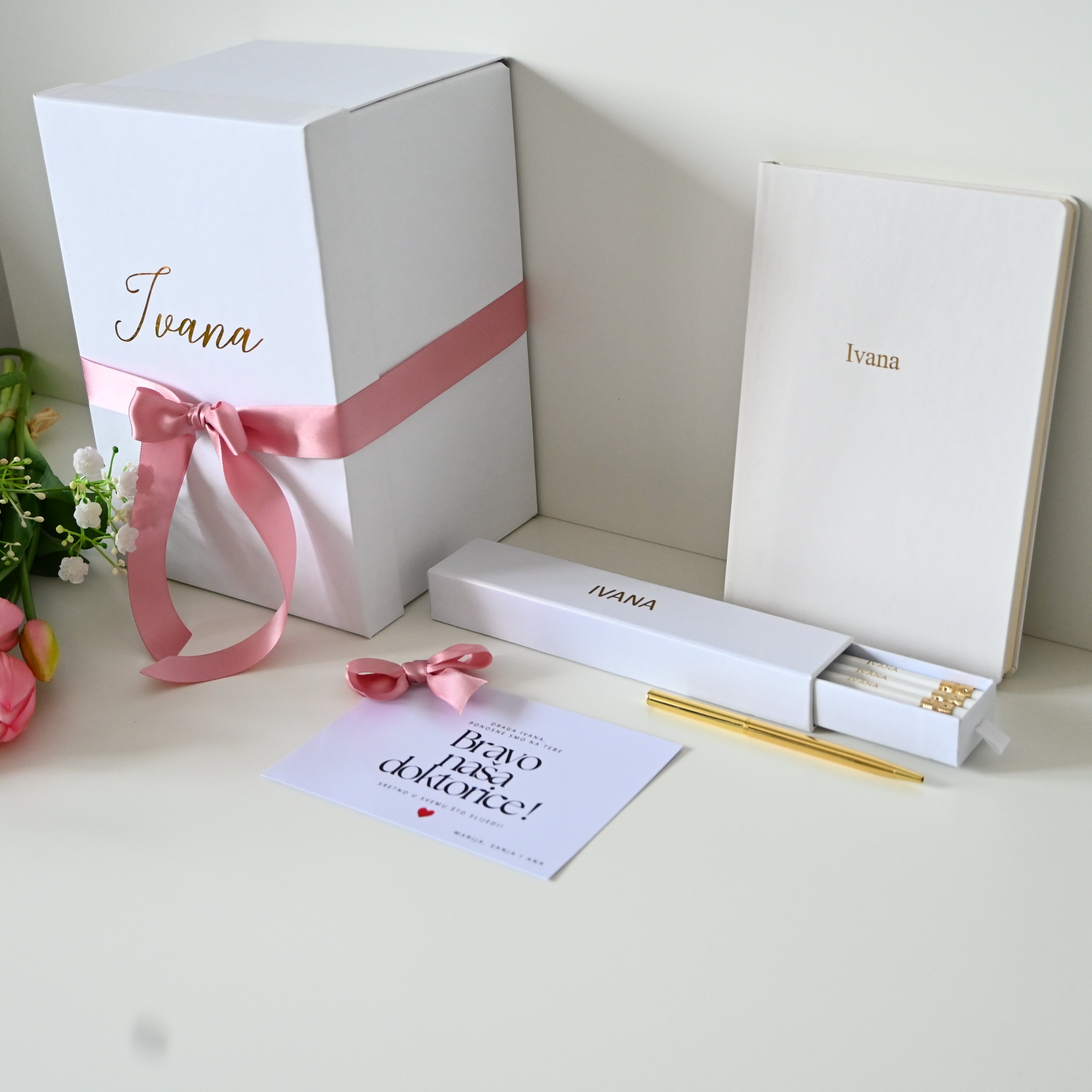 Classic PLAN Gift Set from heart | White
