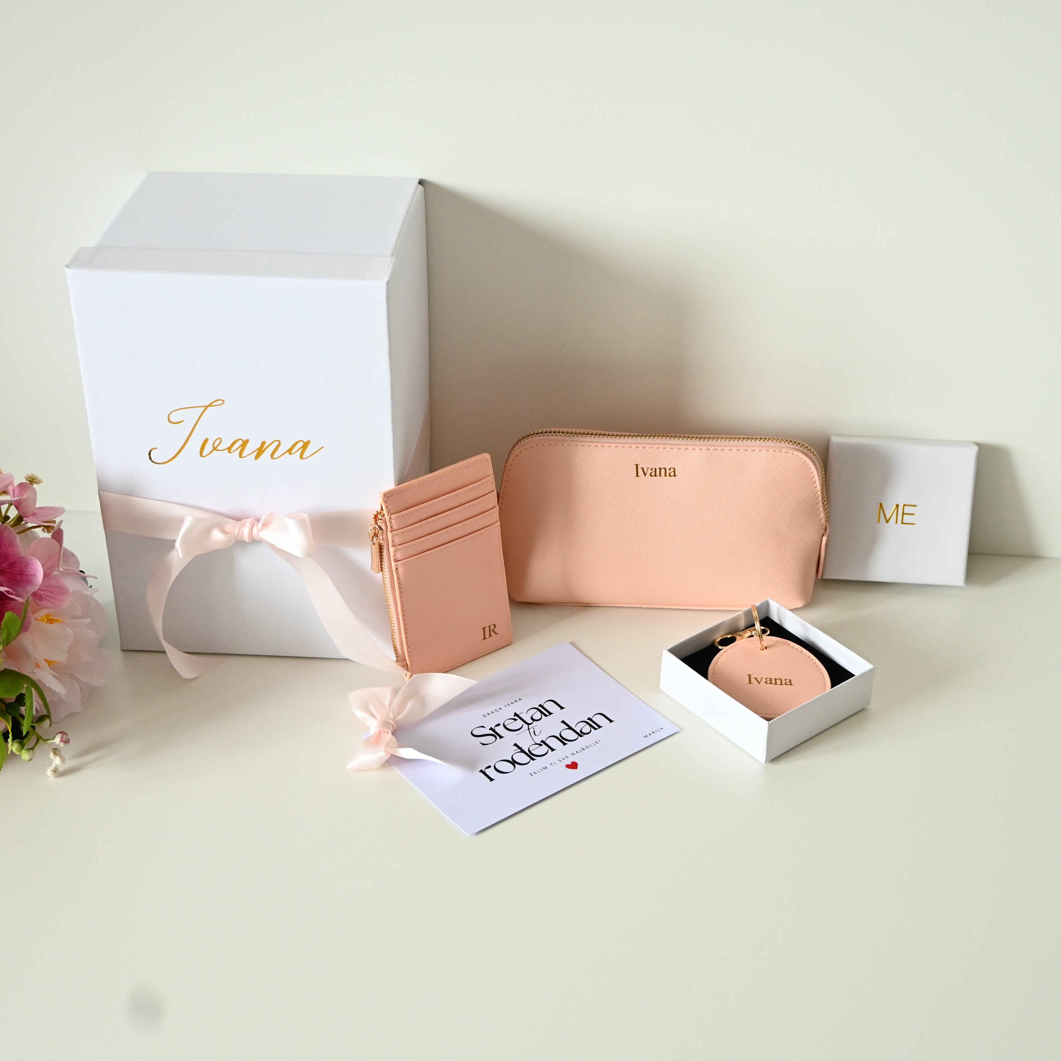 Elegant ME Gift Set from heart | Pink