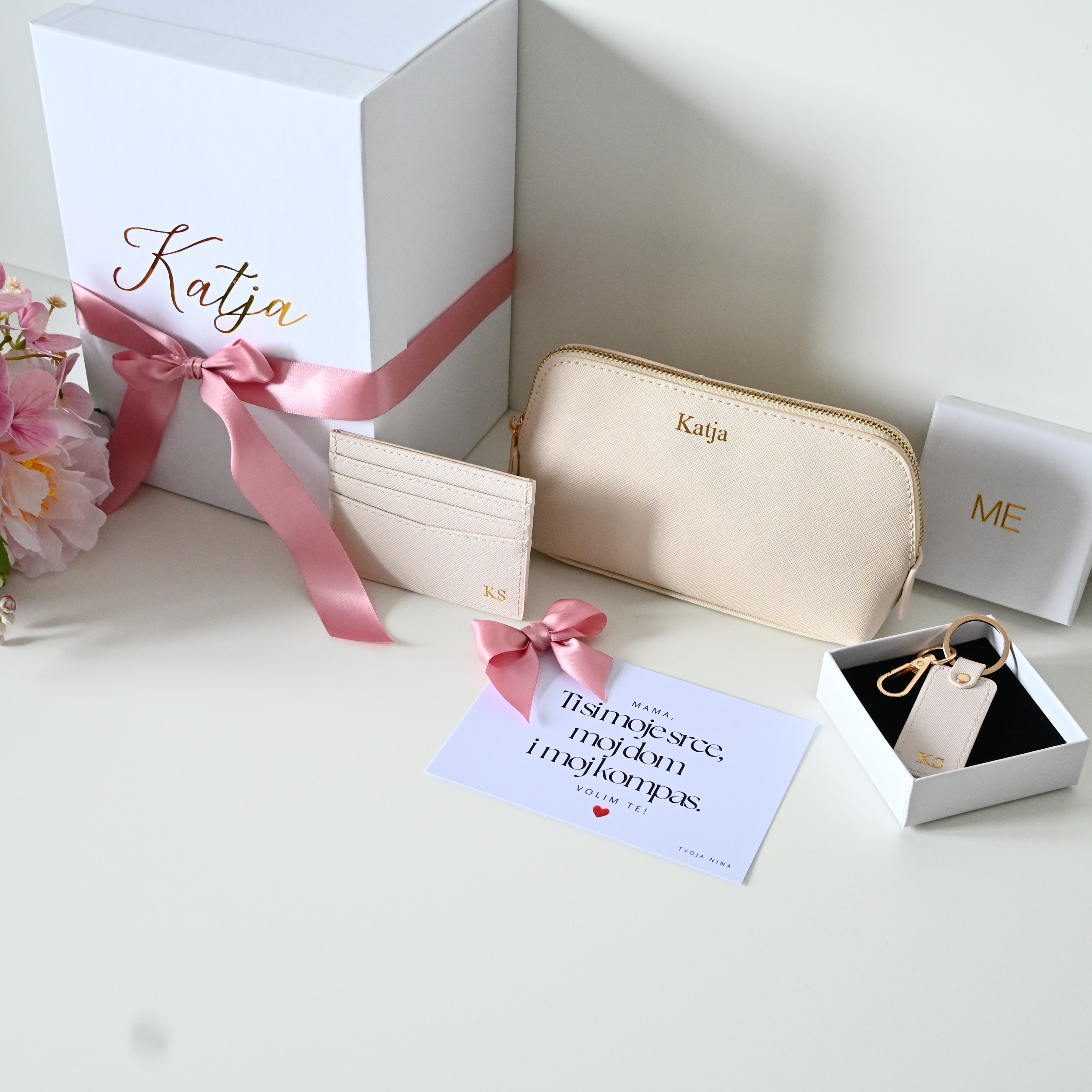 Elegant ME Gift Set from heart | Beige