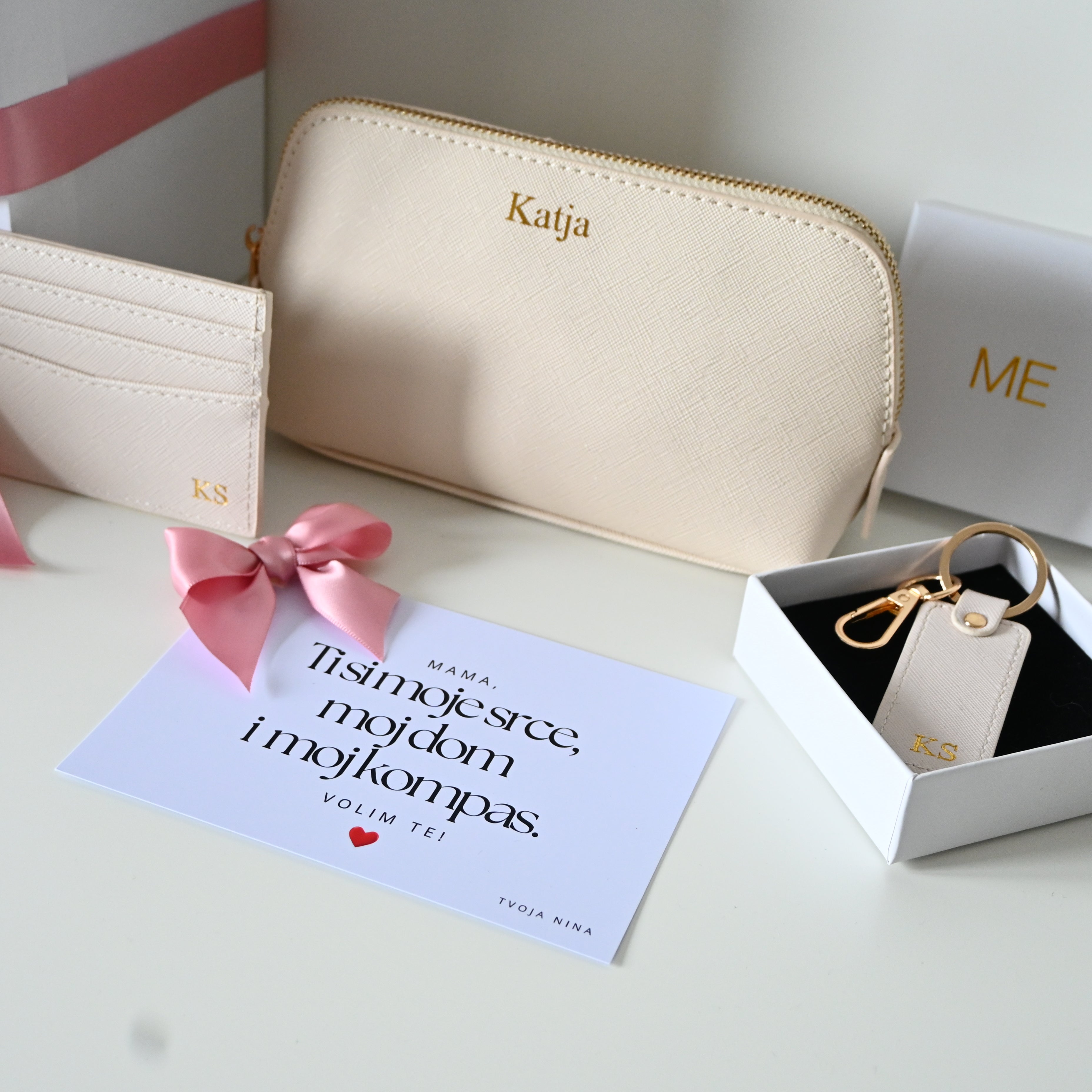 Elegant ME Gift Set from heart | Beige