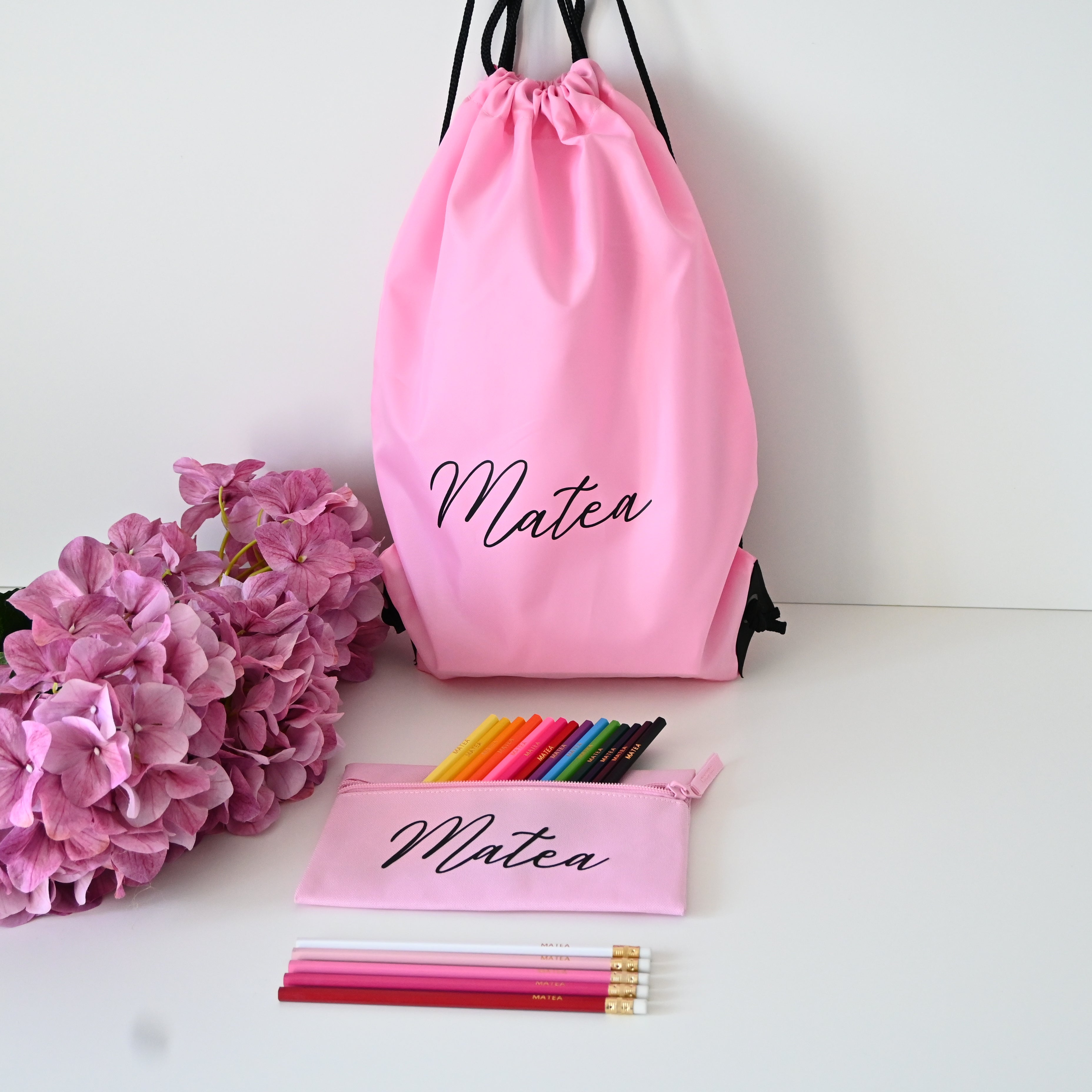Personalized Gym Bag | Pink