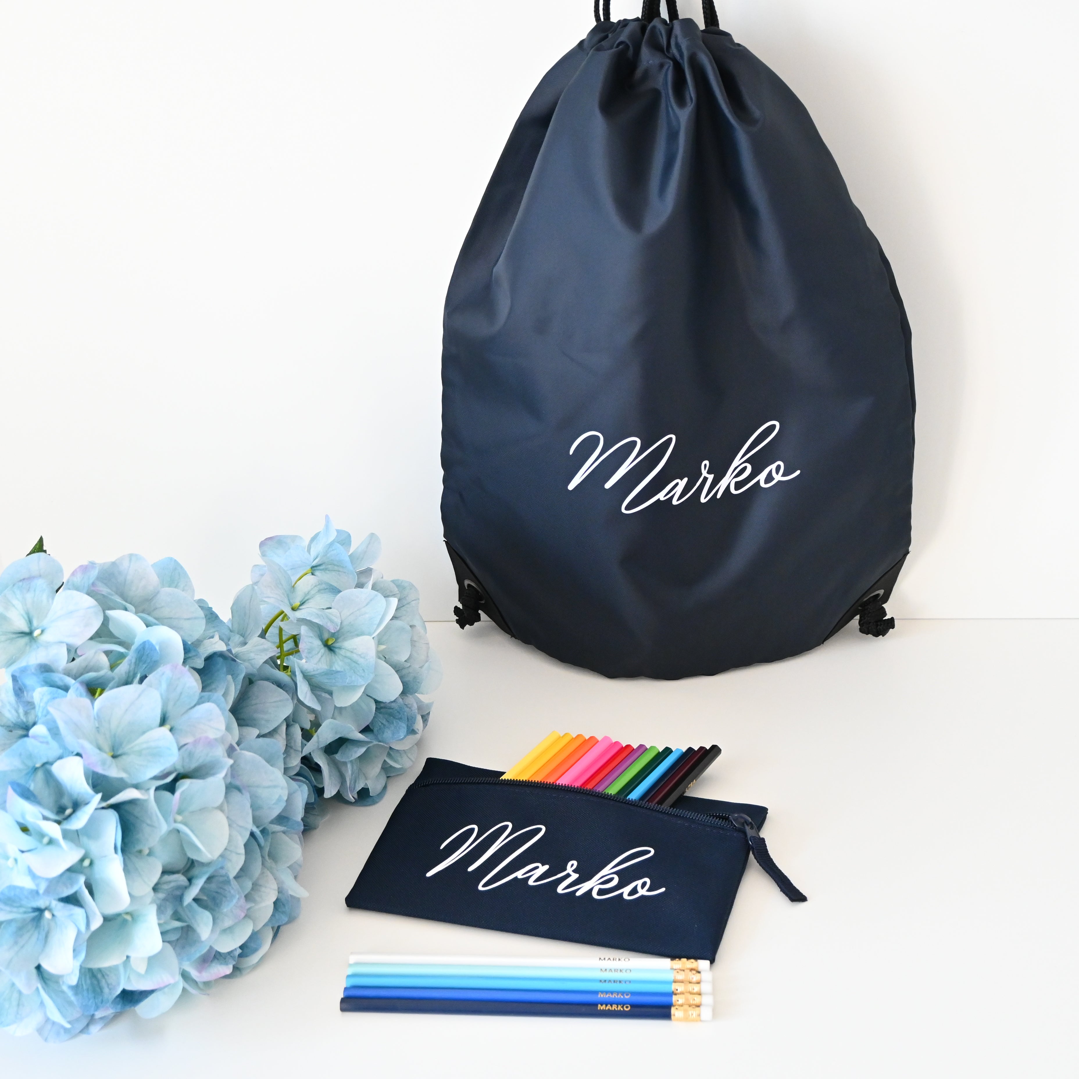 Personalized Gym Bag | Black