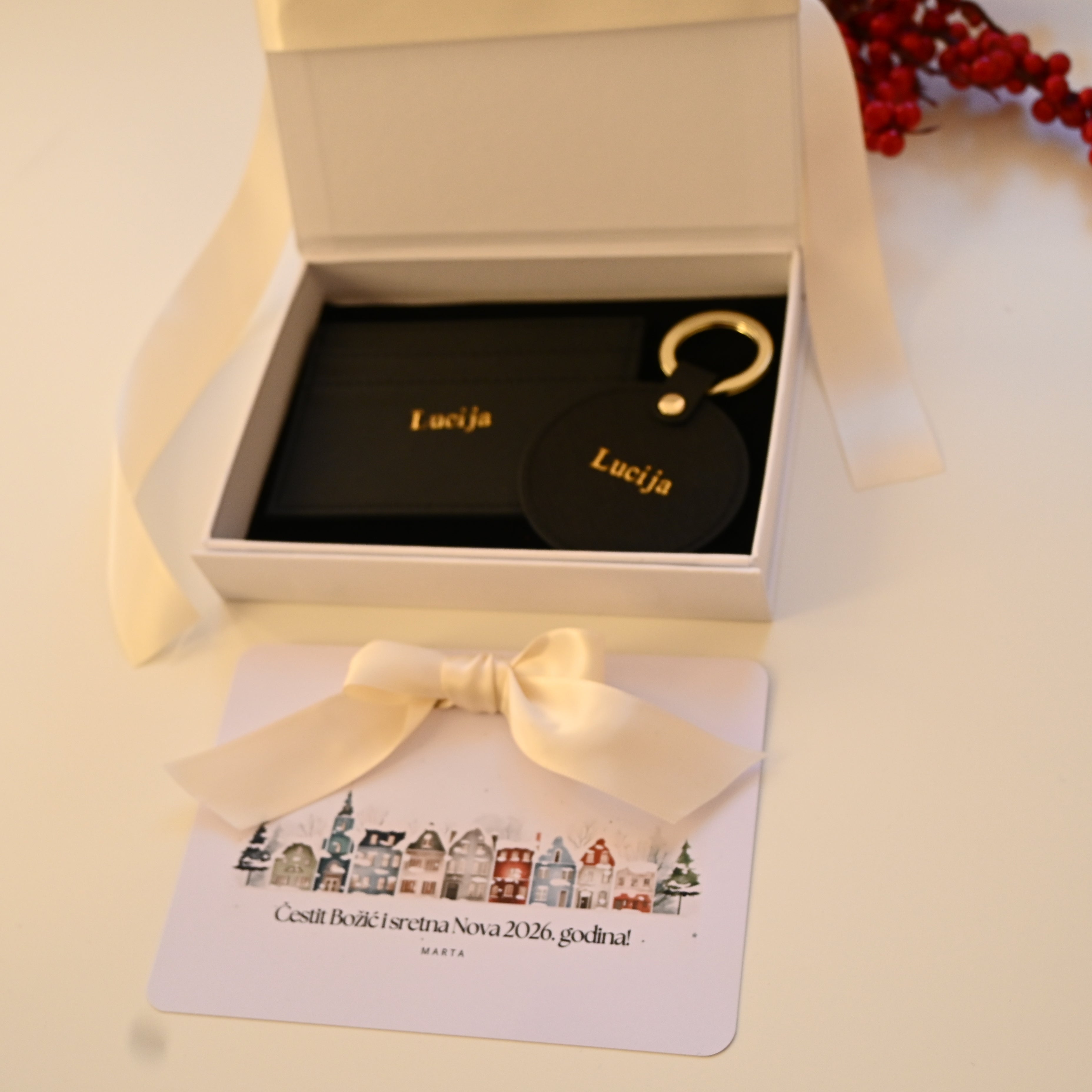 Magic DUO box | Crna saffiano