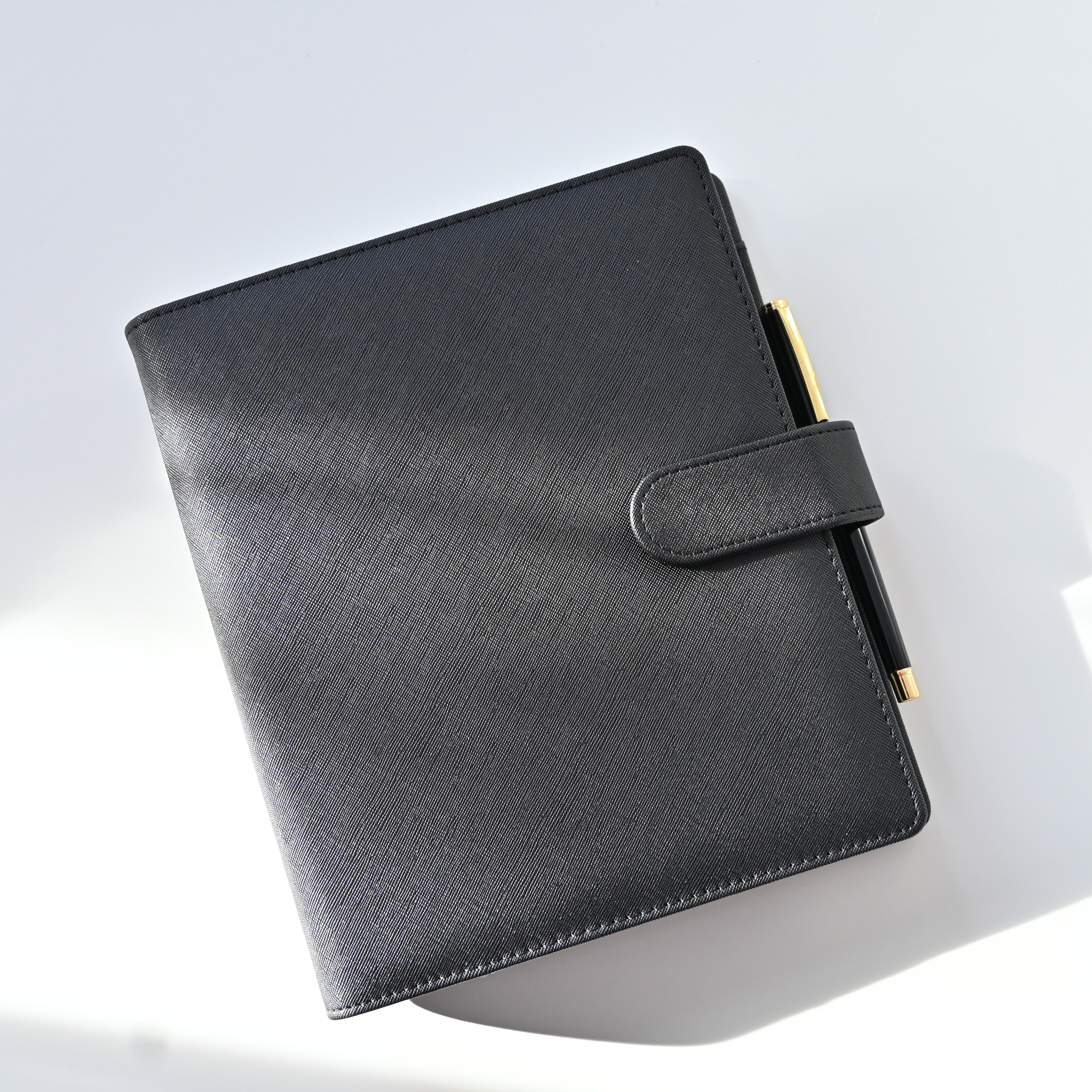 SAFIA Organizer | Black with gold ring