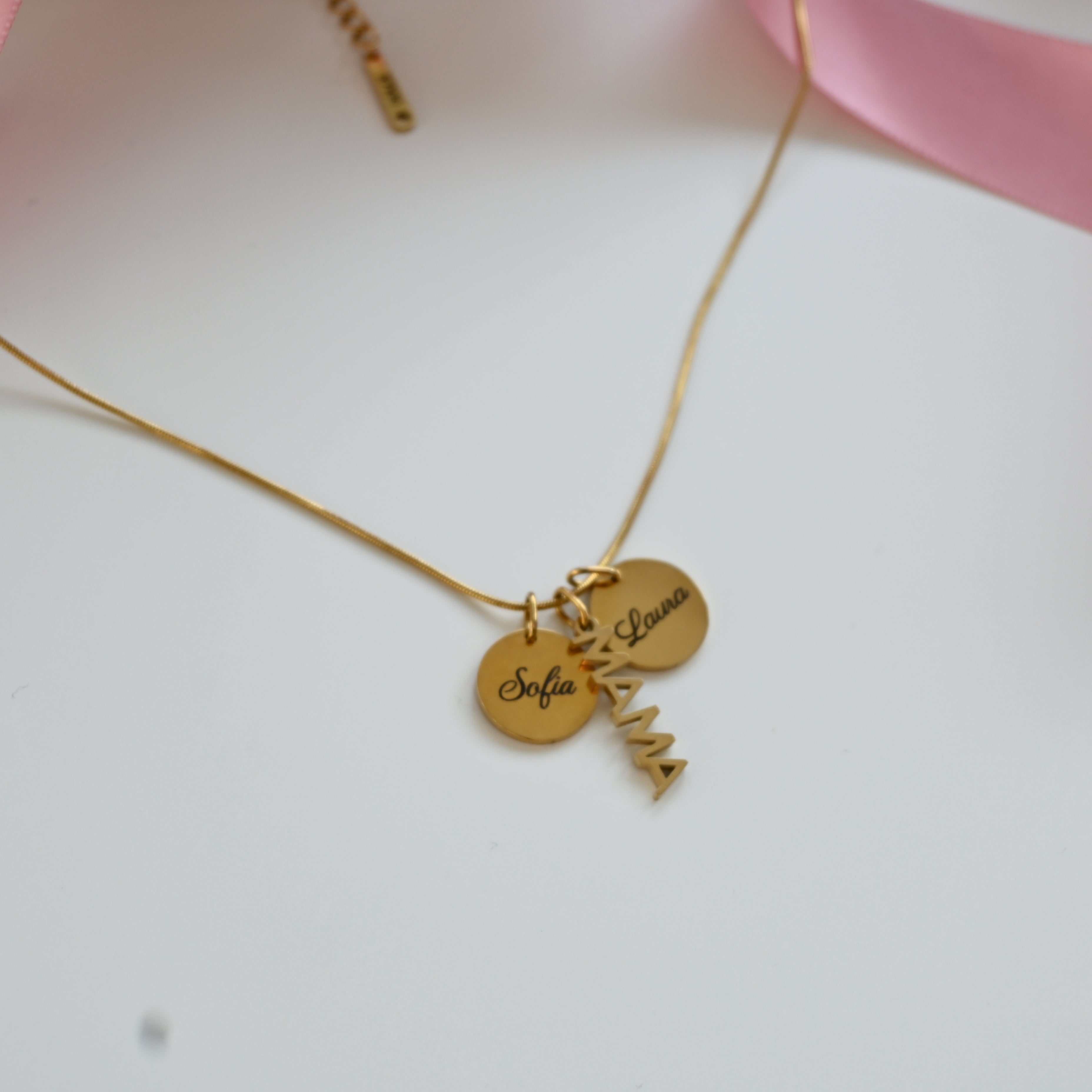 Dolce ME — SIGNA Name TWO pendants + MAMA
