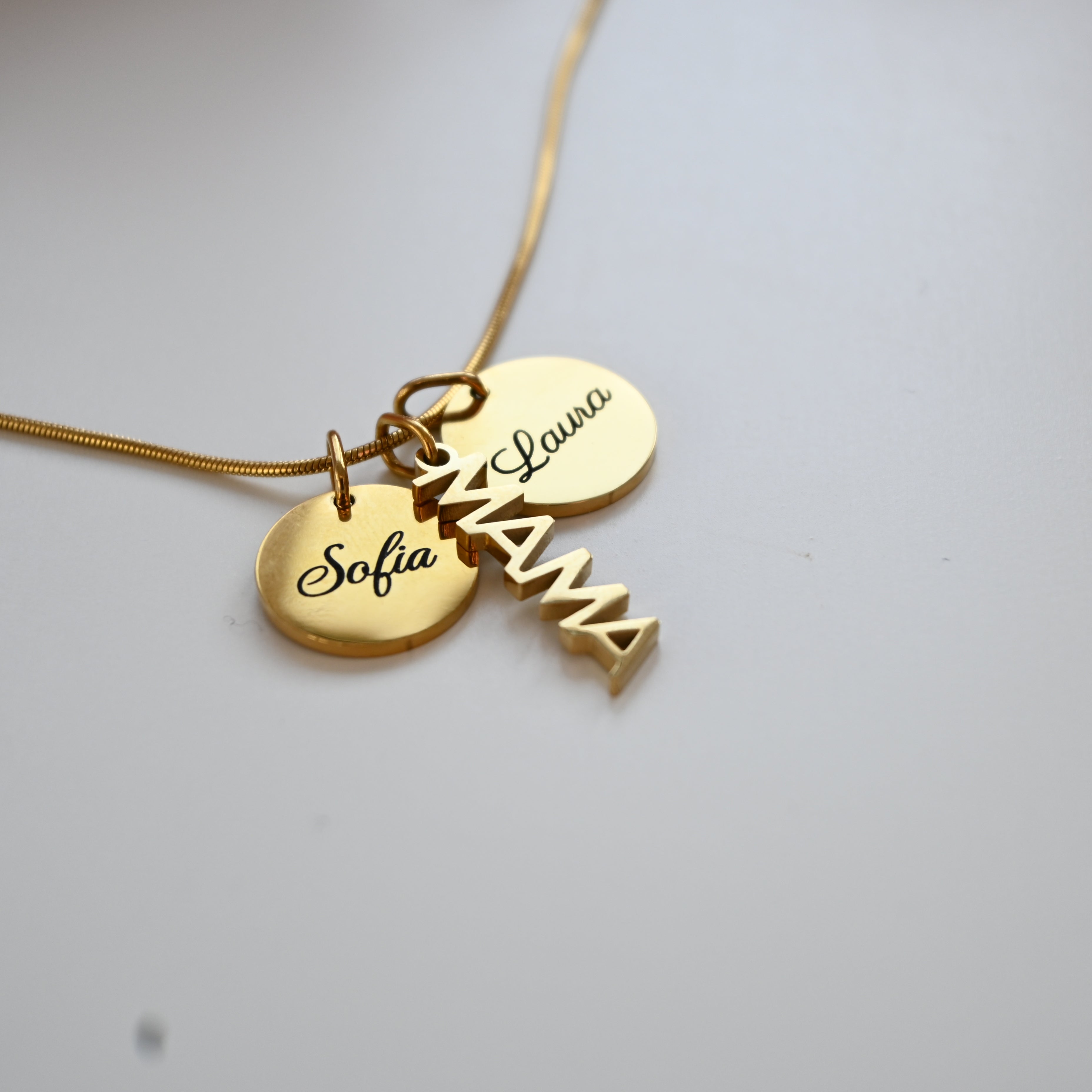 Dolce ME — SIGNA Name TWO pendants + MAMA
