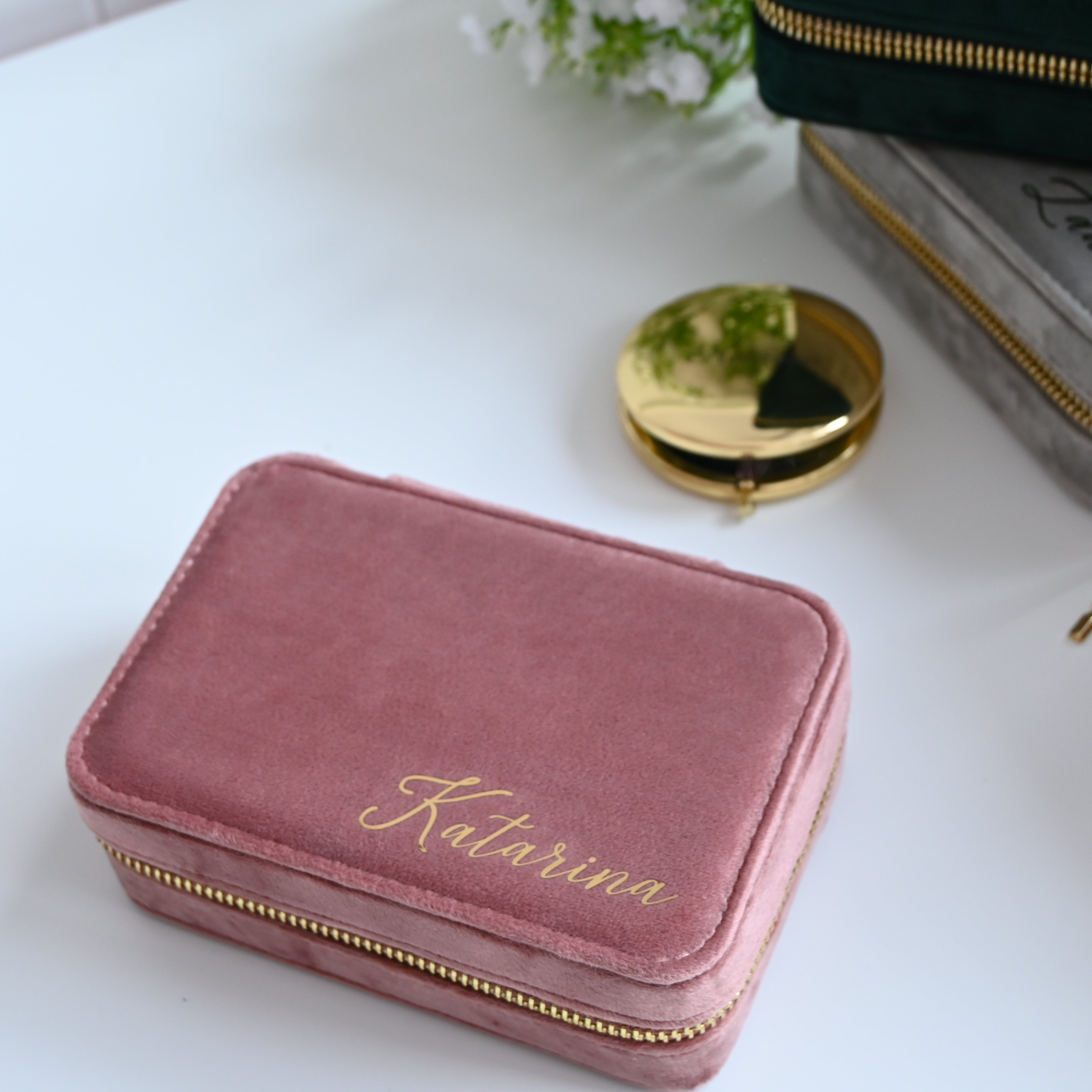Dolce ME — Velvet Jewelry Box ROSE
