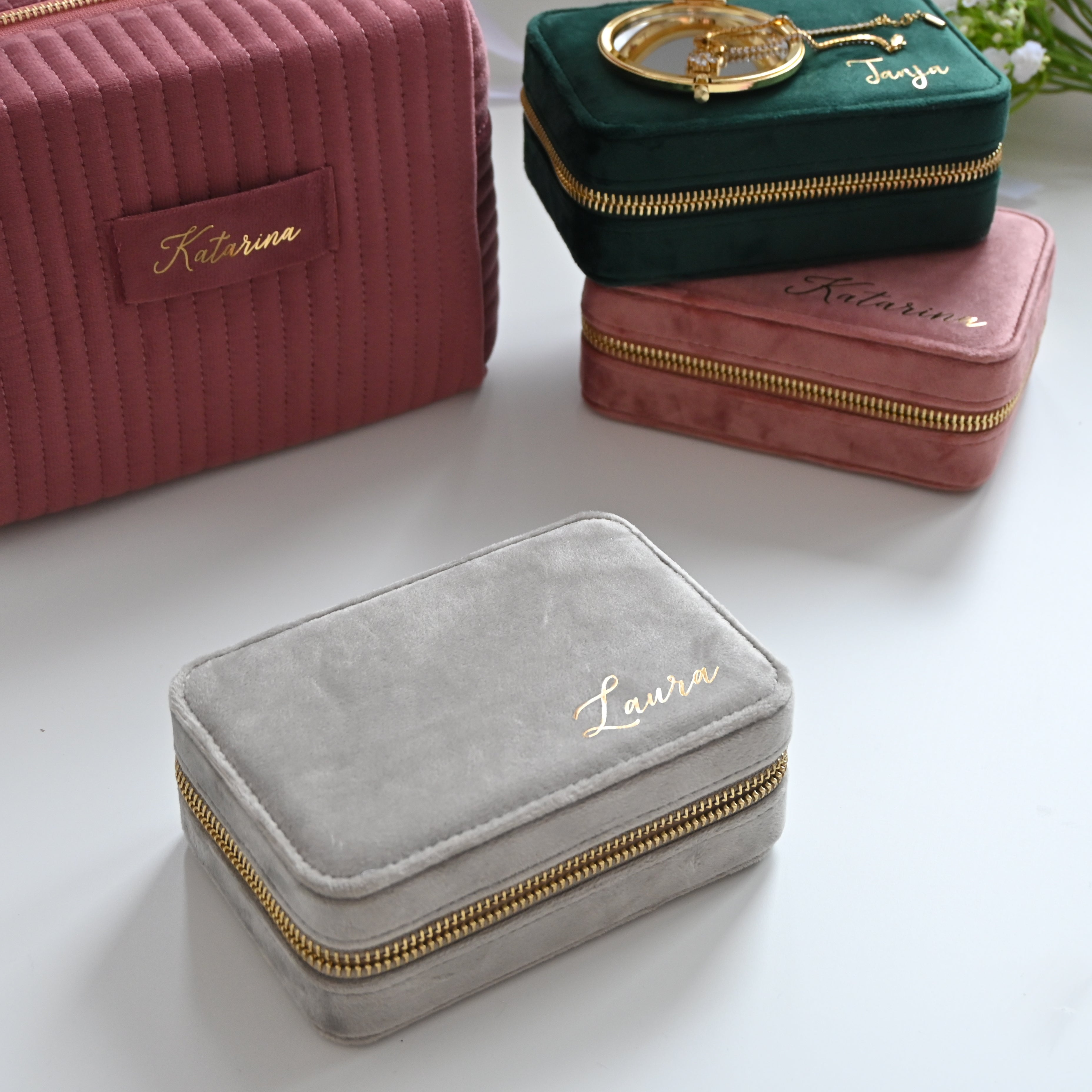 Dolce Velvet kutijica za nakit STONE