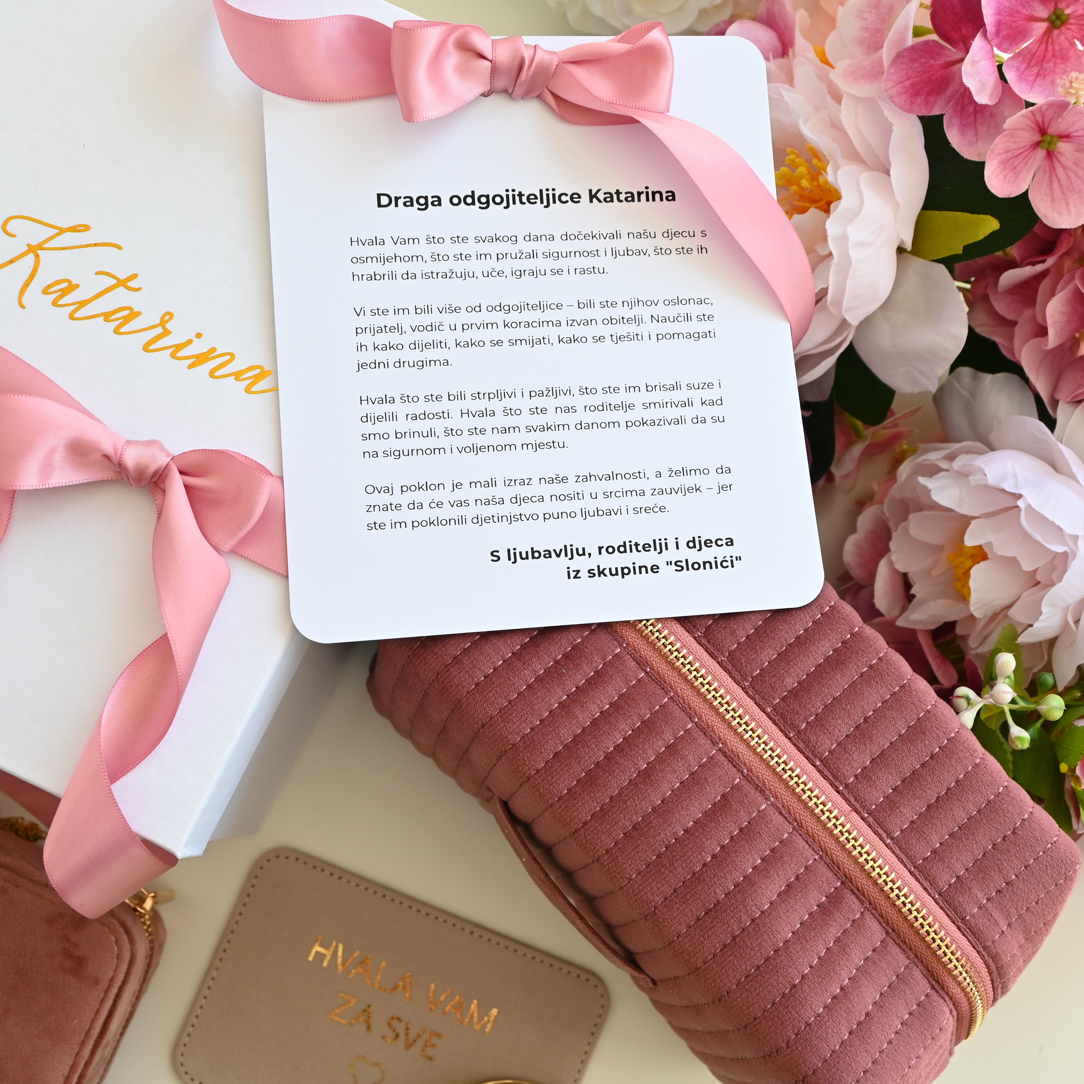 DELUXE Velvet heart | Rose