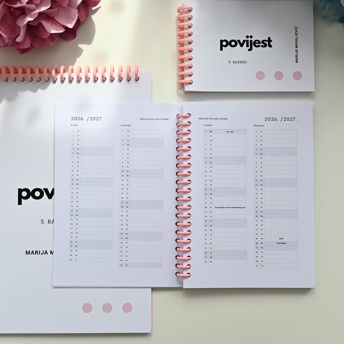 ME Routine NEXT –  personalizirani školski planer 2026./2027. za srednjoškolce  i 7.-8. razrede osnovnih škola