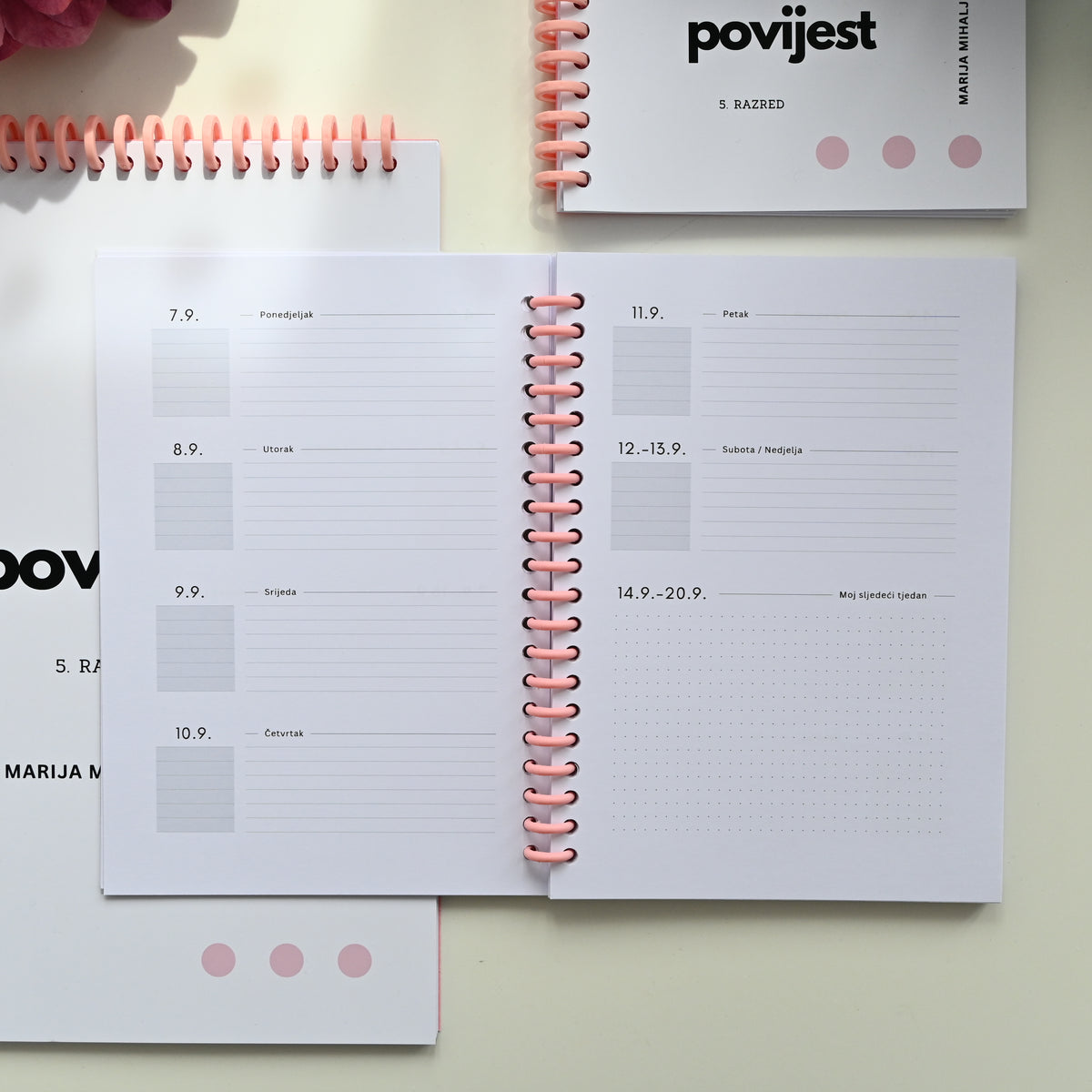ME Routine START –  personalizirani školski planer  2026./2027. za osnovnoškolce od 1. - 6. razreda