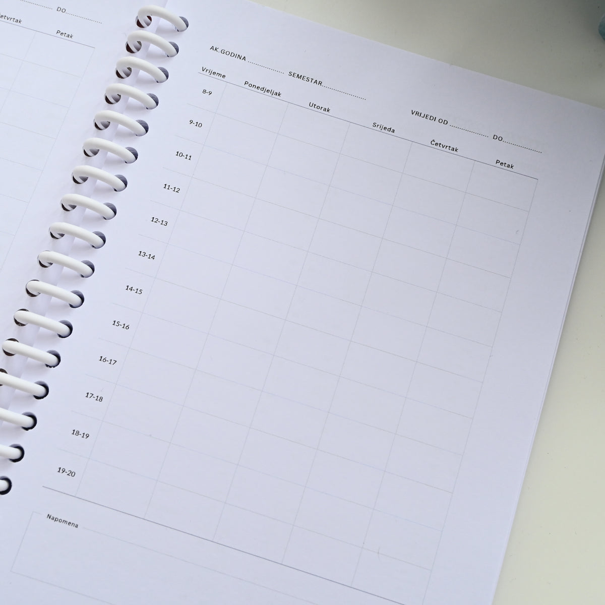 ME Routine FOCUS –  personalizirani akademski planer 2026./2027. za studente