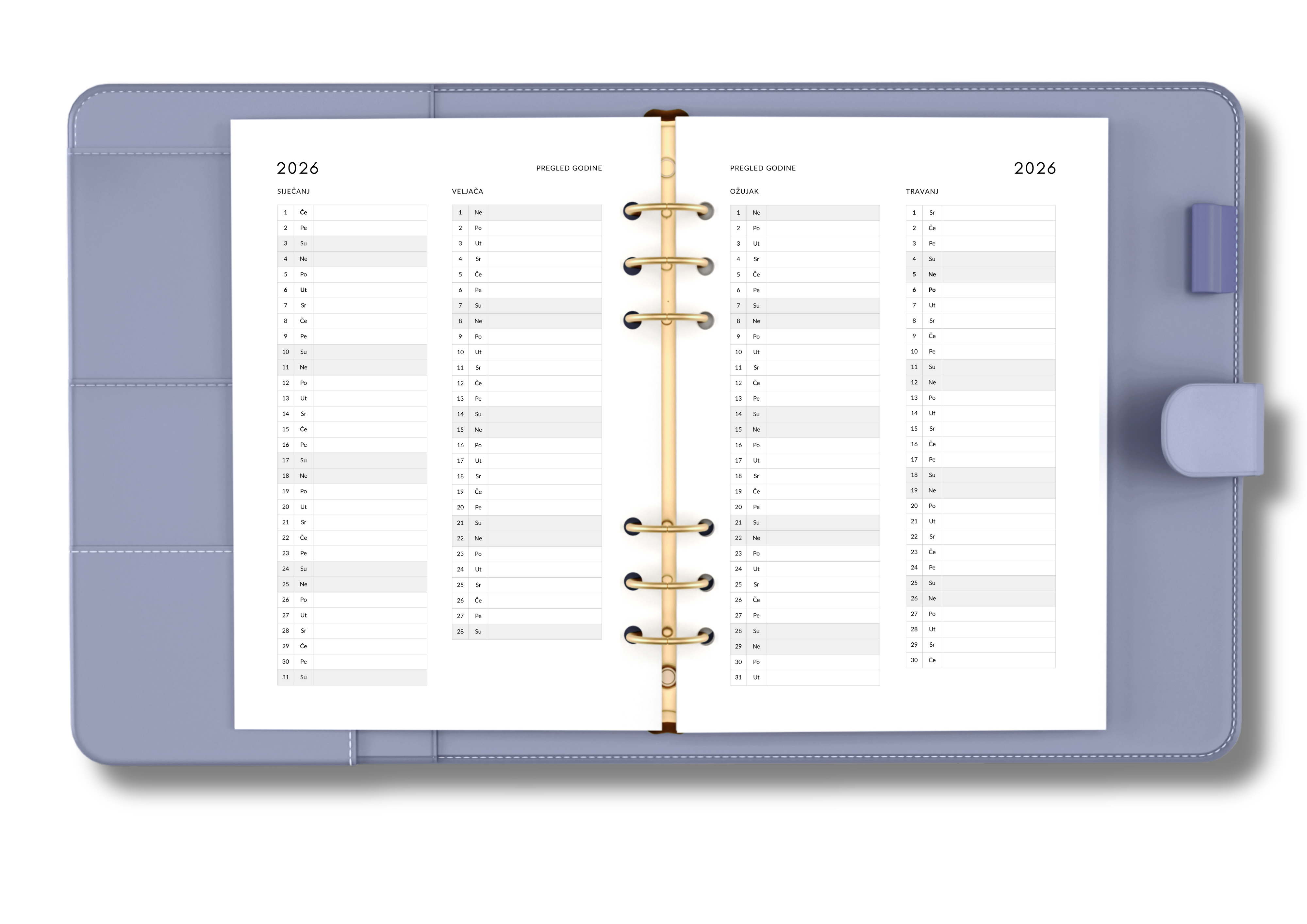 2026 Yearly Overview