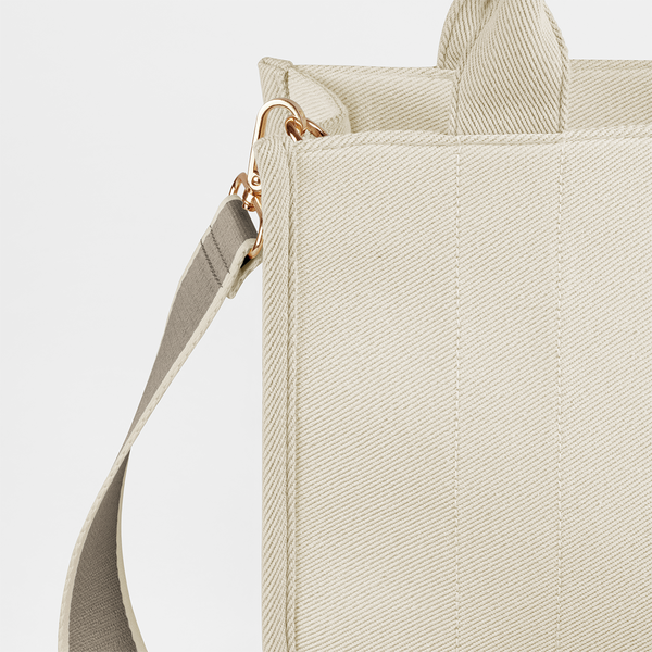 Dolce Mare Tote Torba | Bež & Crna + Poklon Chic torbica